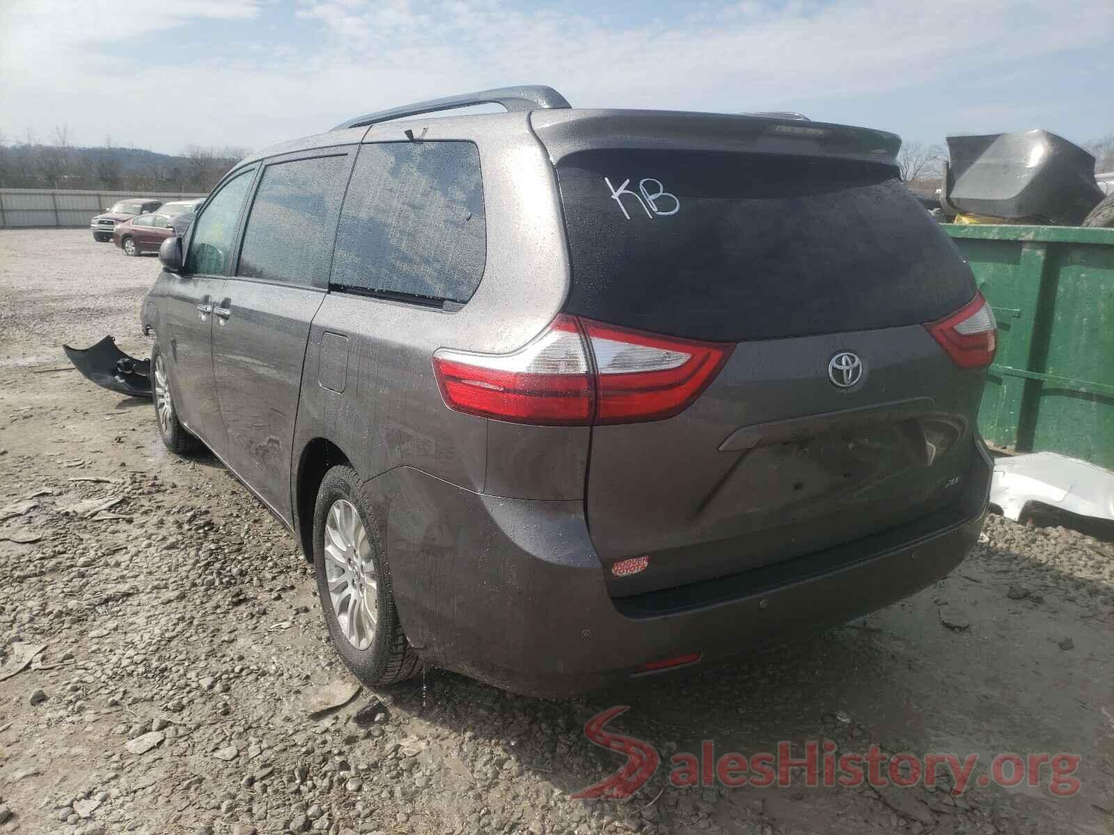 5TDYK3DC1GS742403 2016 TOYOTA SIENNA