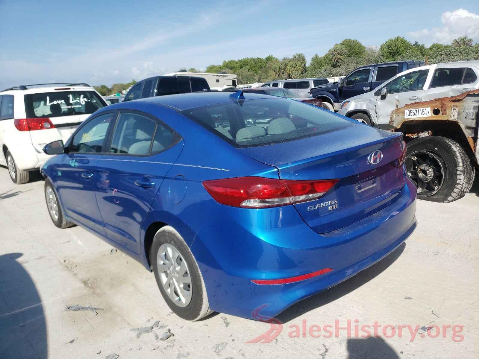 KMHD74LF6HU417711 2017 HYUNDAI ELANTRA