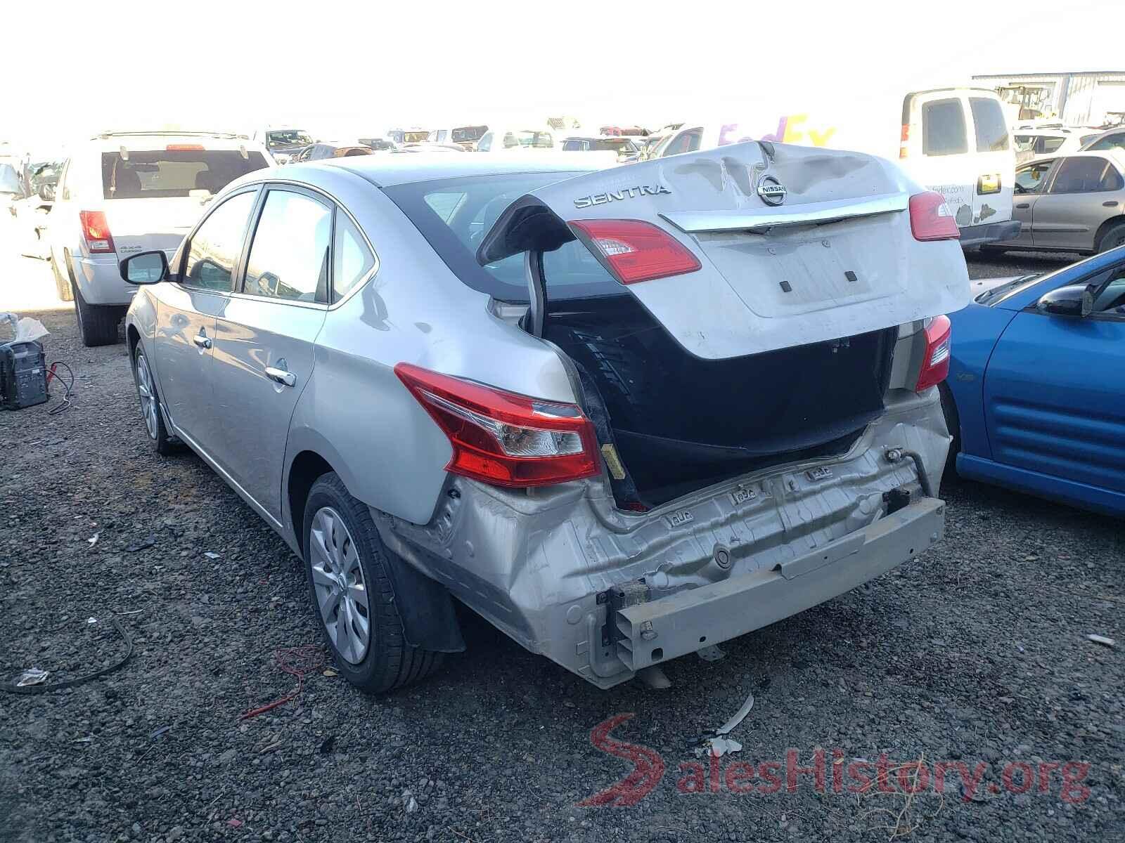 3N1AB7AP2HY365111 2017 NISSAN SENTRA