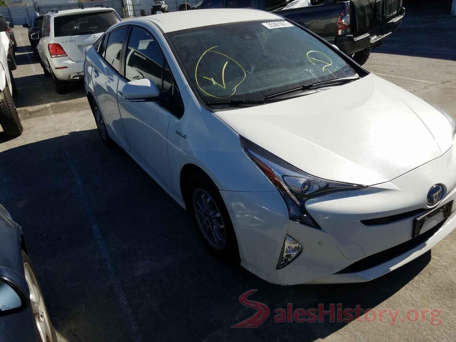 JTDKARFU9G3018381 2016 TOYOTA PRIUS