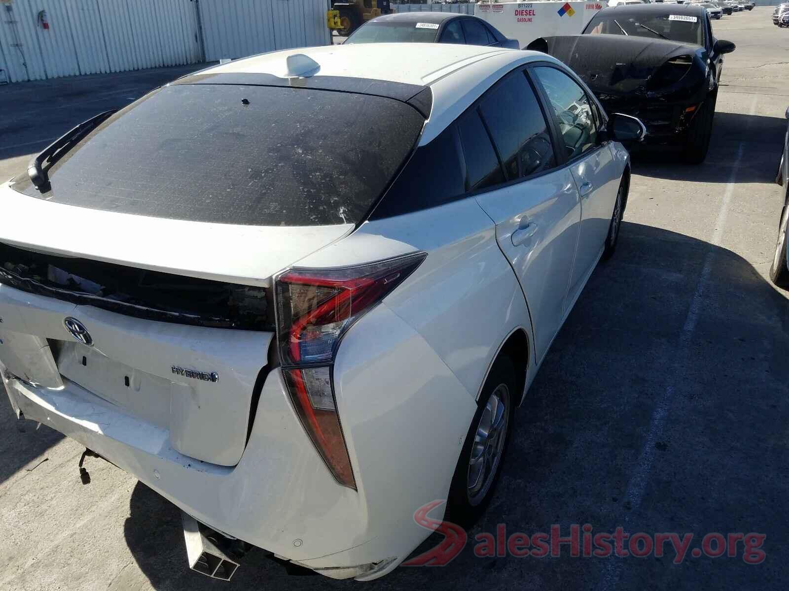 JTDKARFU9G3018381 2016 TOYOTA PRIUS