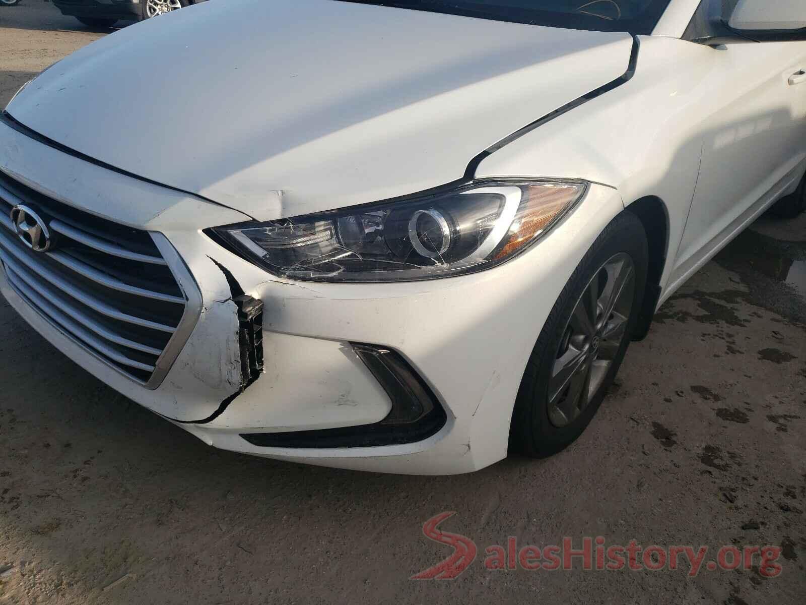 5NPD84LF4JH326180 2018 HYUNDAI ELANTRA