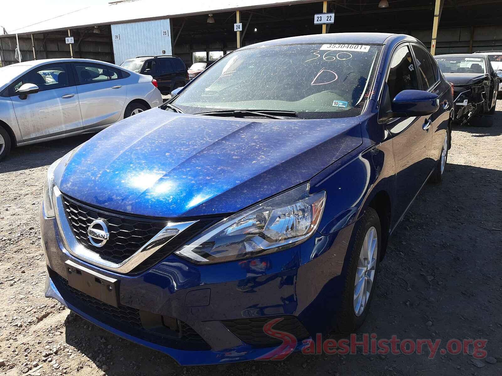 3N1AB7AP2KY208086 2019 NISSAN SENTRA