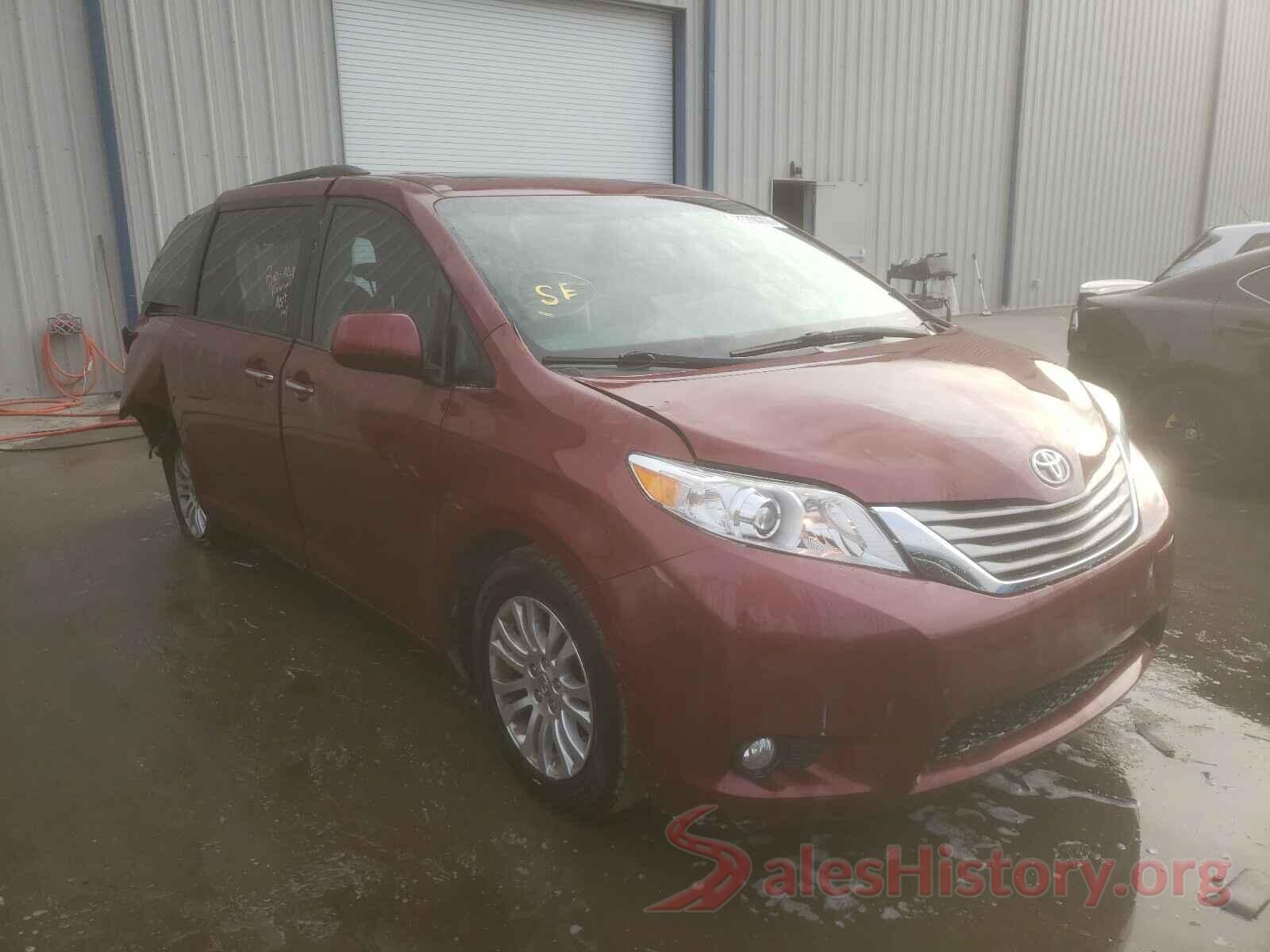 5TDYZ3DCXHS895021 2017 TOYOTA SIENNA