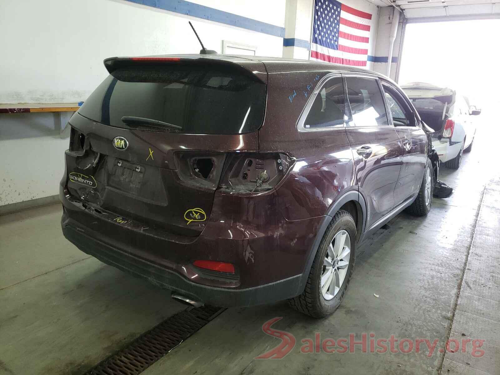 5XYPGDA50KG467458 2019 KIA SORENTO