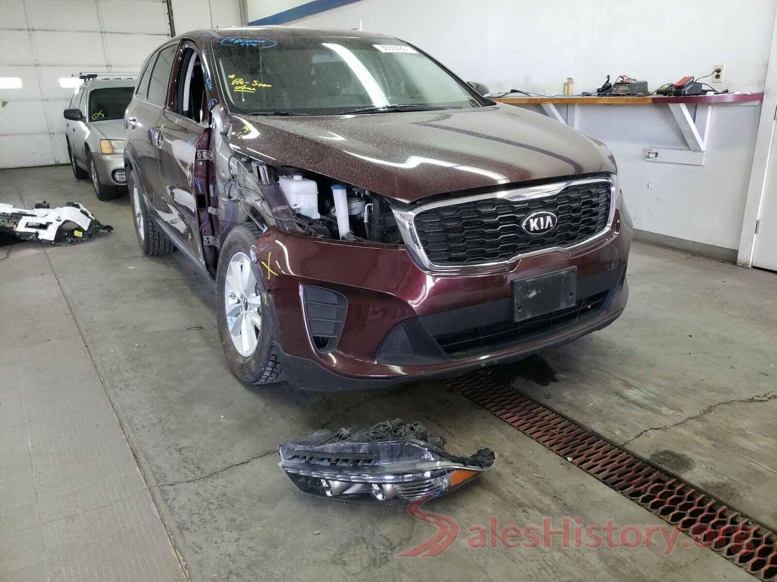 5XYPGDA50KG467458 2019 KIA SORENTO