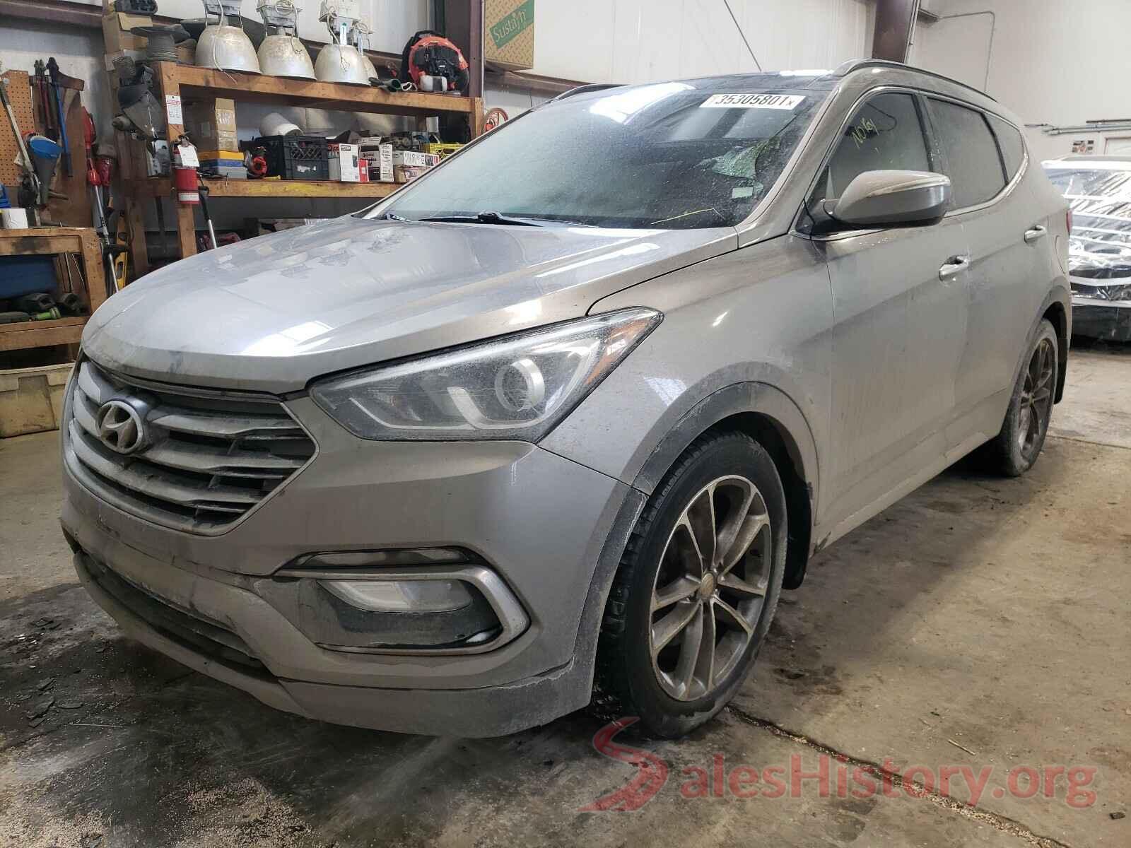 5NMZUDLA2JH082127 2018 HYUNDAI SANTA FE