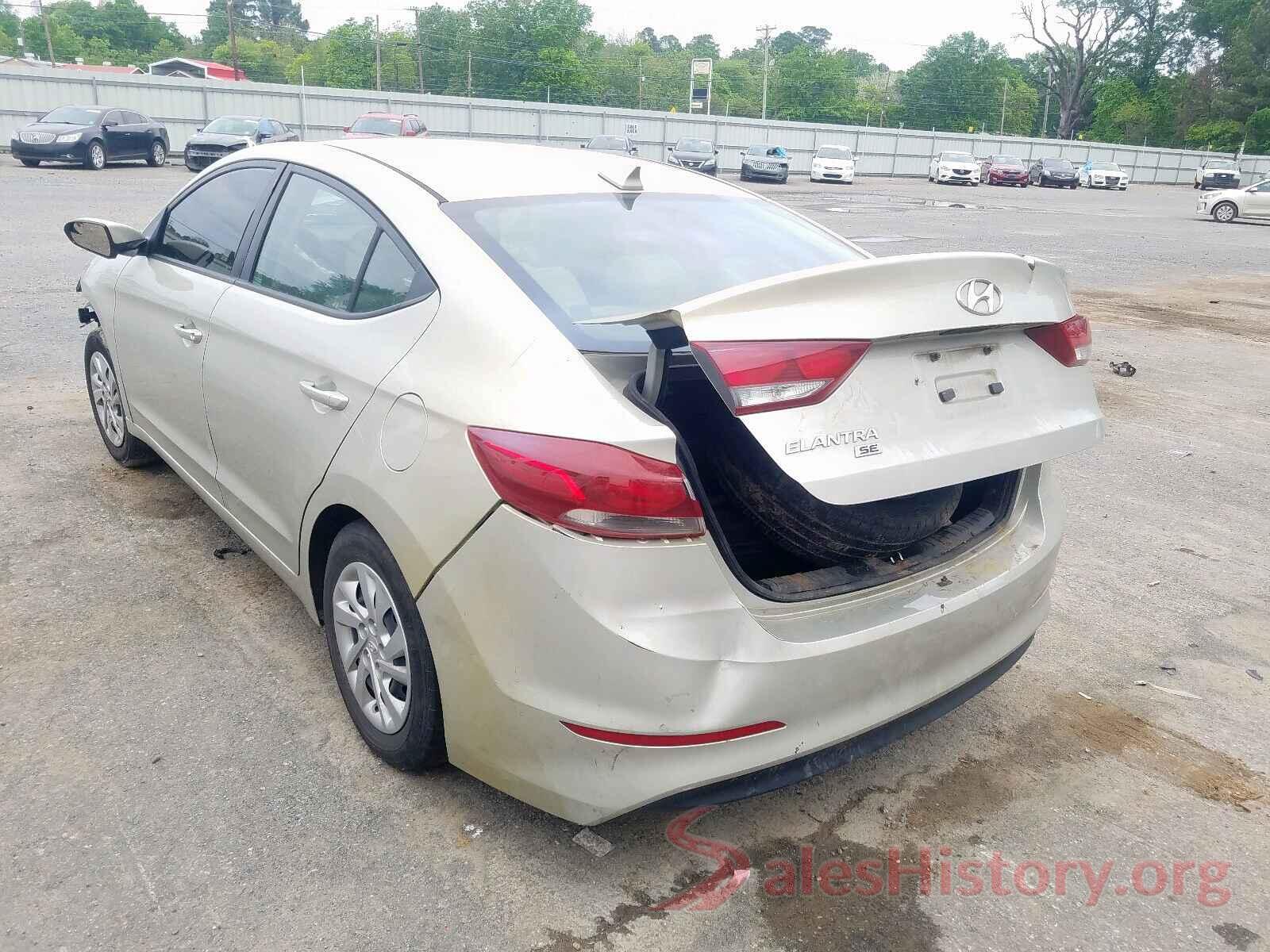 5NPD74LF4HH148672 2017 HYUNDAI ELANTRA