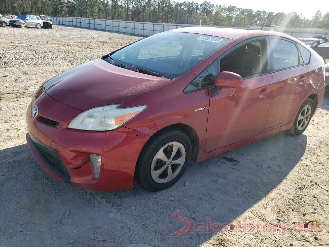 JTDKN3DU1D1616346 2013 TOYOTA PRIUS