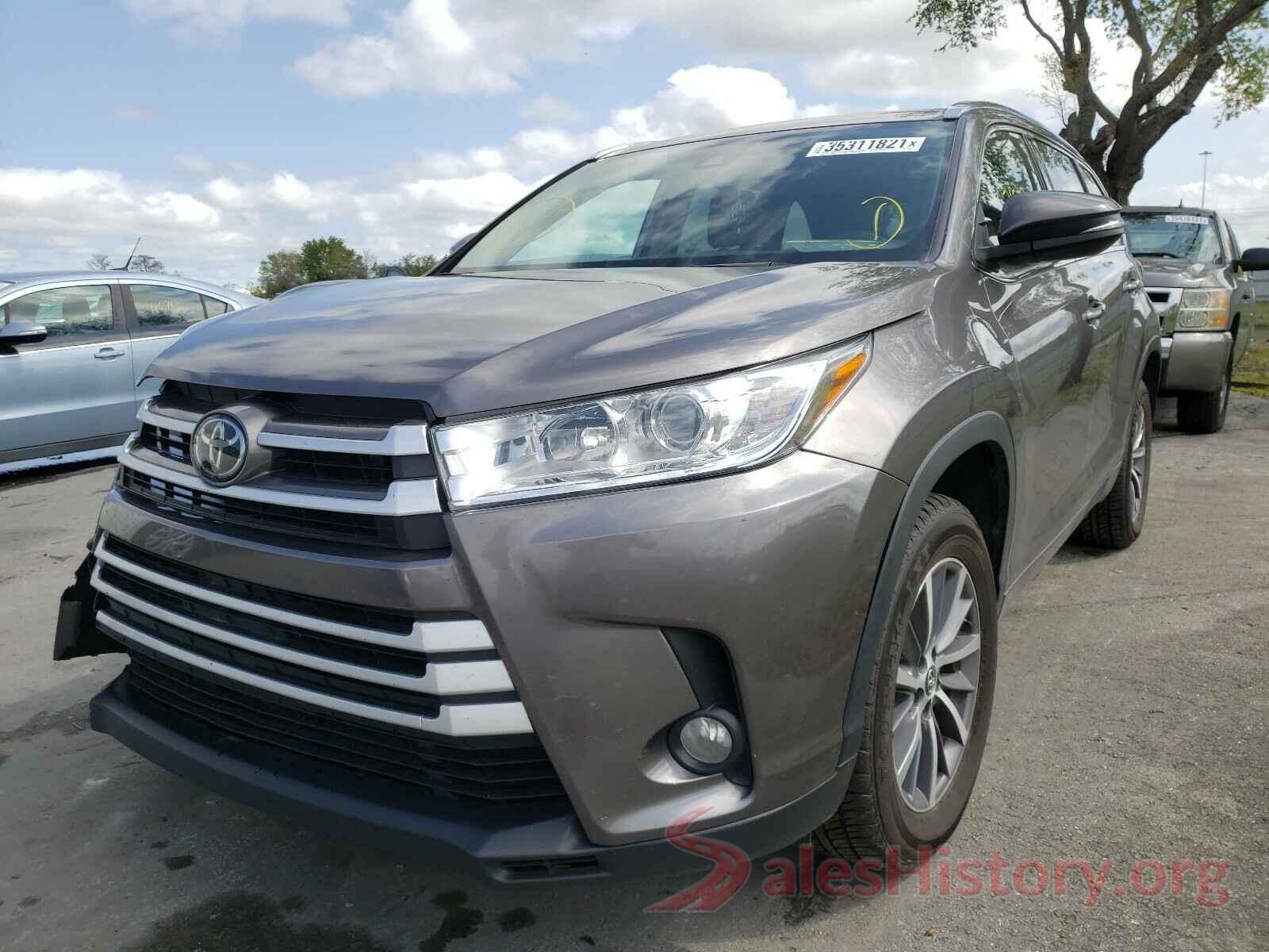 5TDKZRFH0JS534808 2018 TOYOTA HIGHLANDER