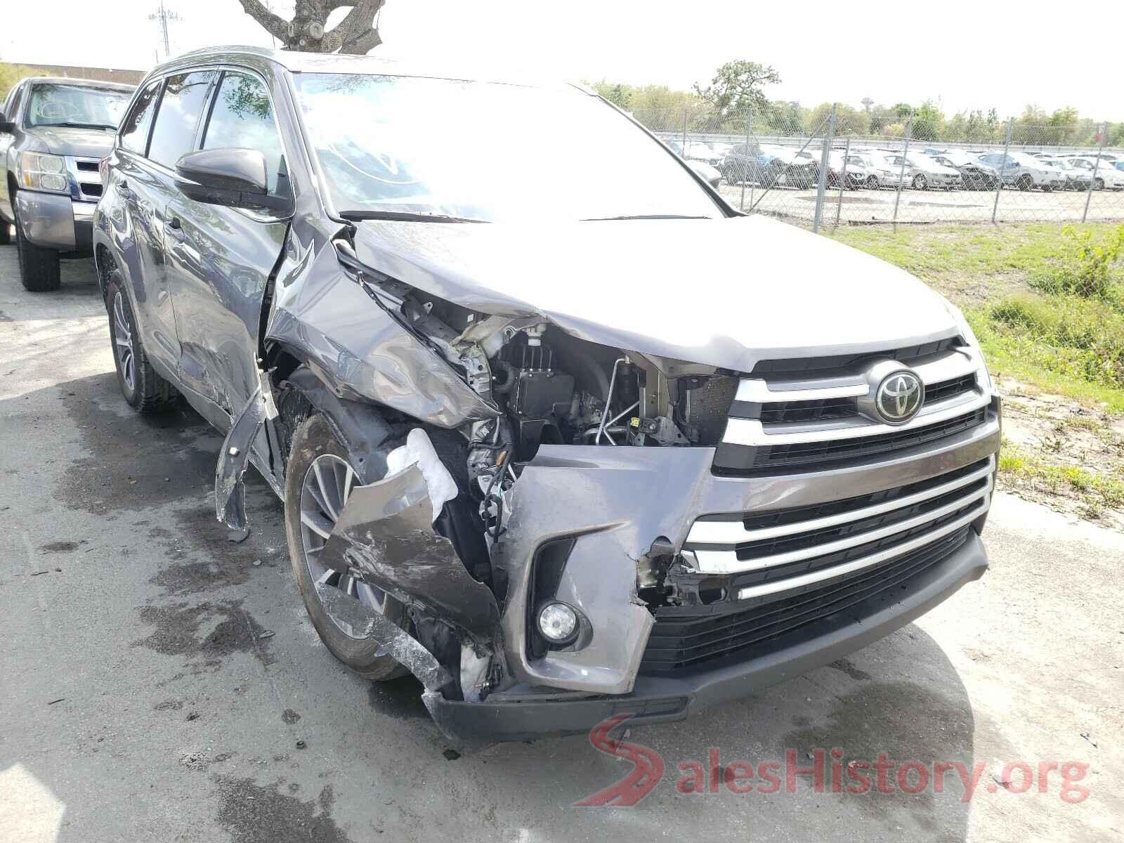 5TDKZRFH0JS534808 2018 TOYOTA HIGHLANDER