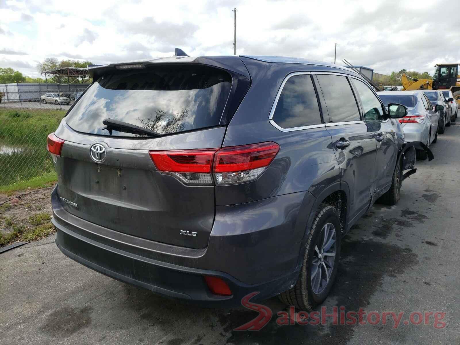 5TDKZRFH0JS534808 2018 TOYOTA HIGHLANDER