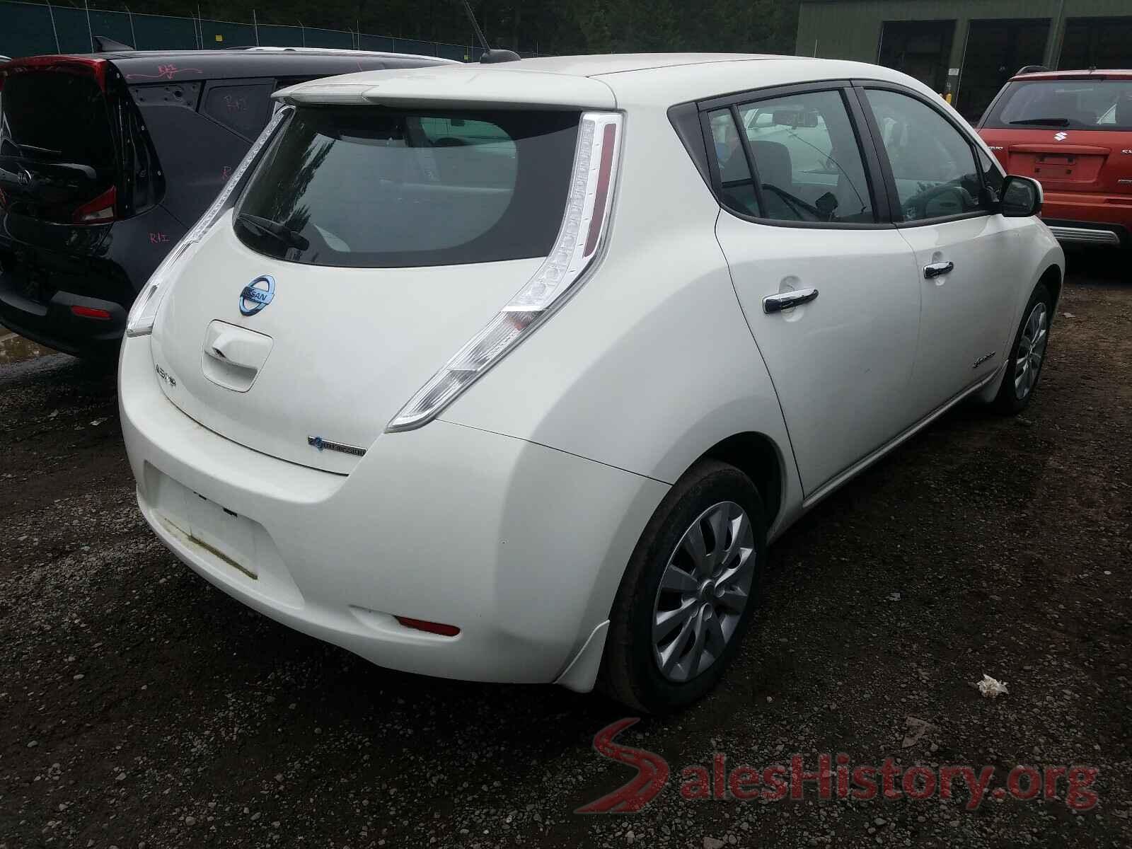 1N4AZ0CP7GC302497 2016 NISSAN LEAF