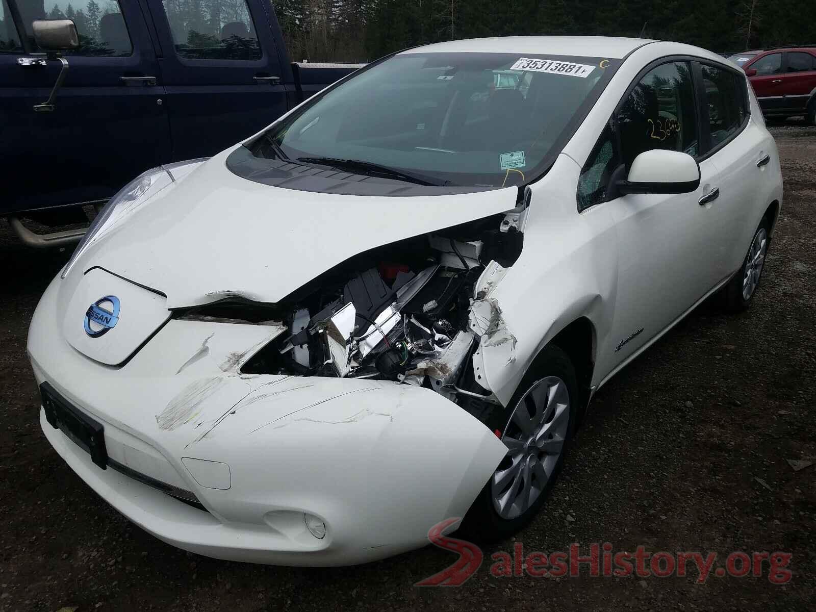 1N4AZ0CP7GC302497 2016 NISSAN LEAF