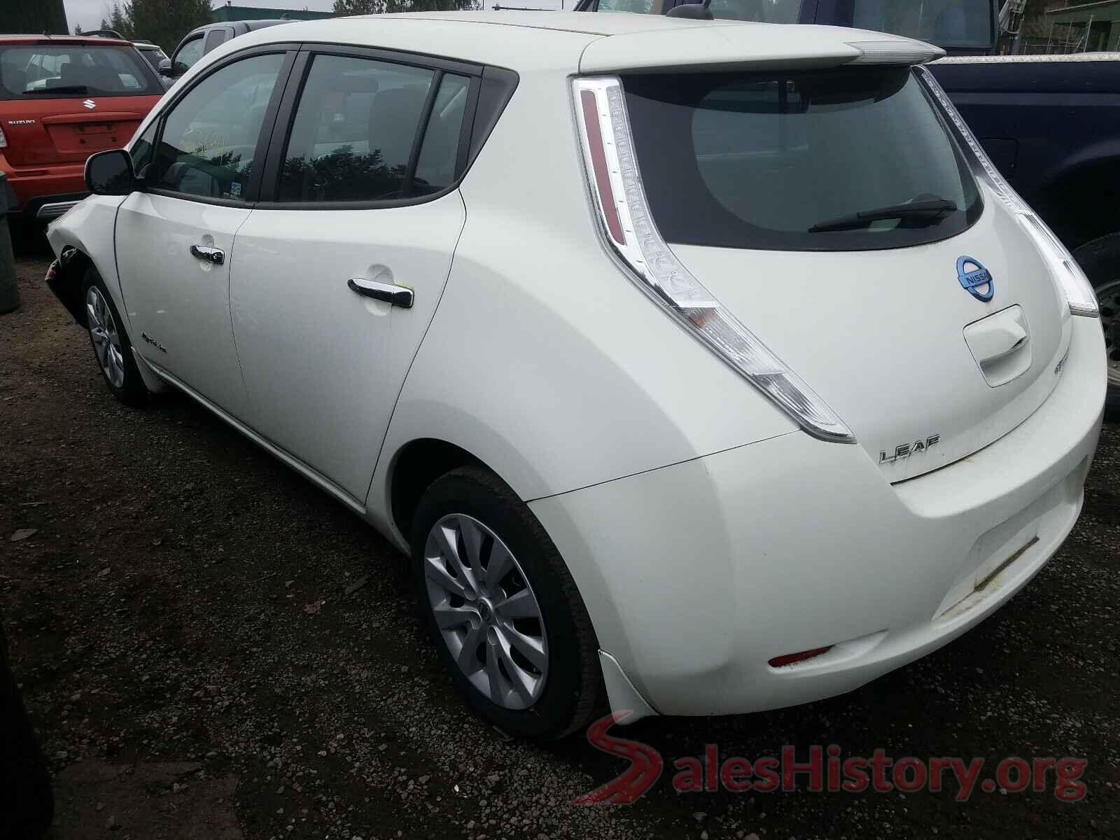 1N4AZ0CP7GC302497 2016 NISSAN LEAF