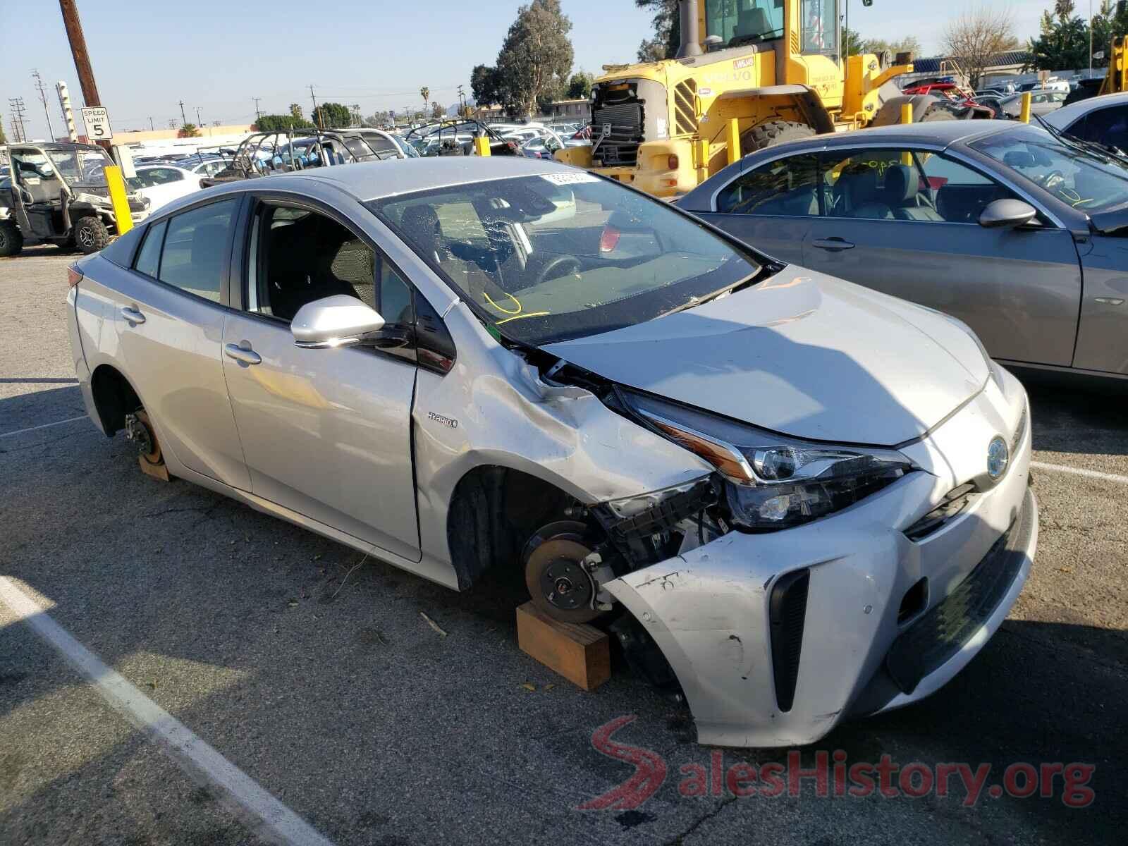 JTDKARFU5K3073757 2019 TOYOTA PRIUS