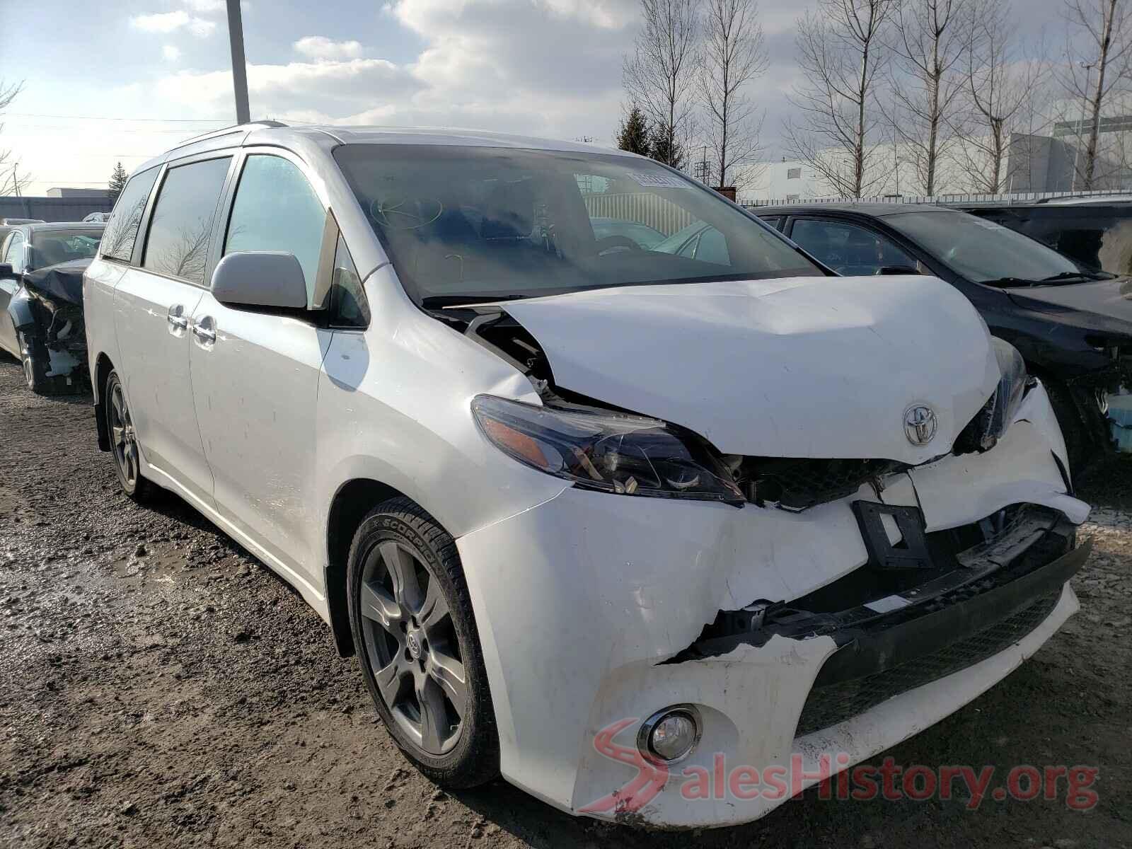 5TDXZ3DC6HS870015 2017 TOYOTA SIENNA