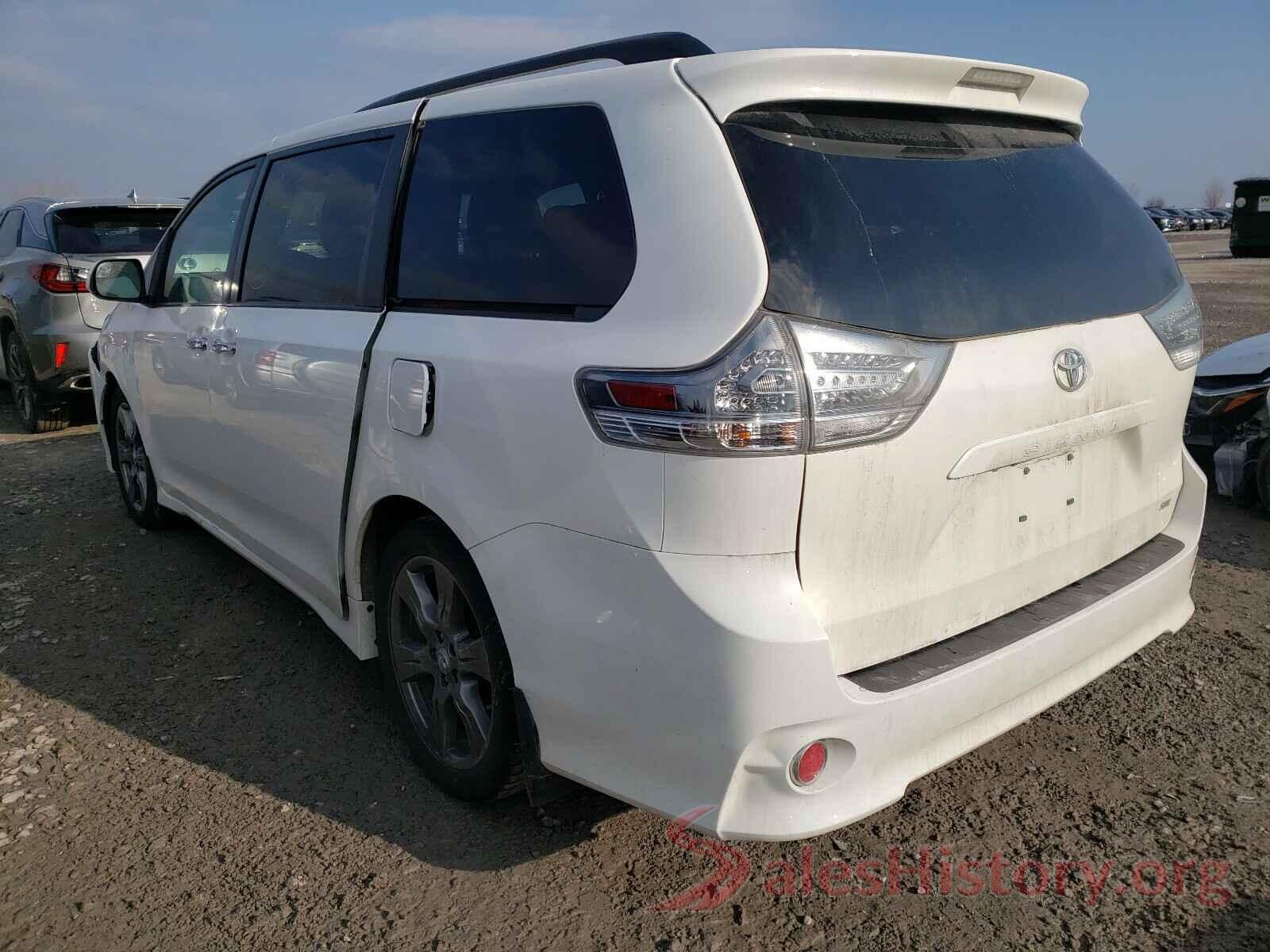 5TDXZ3DC6HS870015 2017 TOYOTA SIENNA