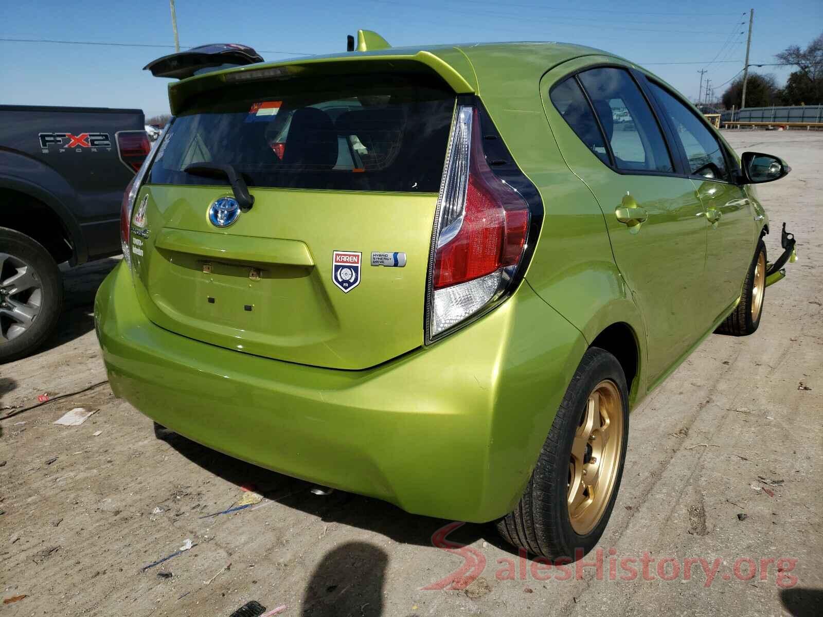 JTDKDTB35G1116238 2016 TOYOTA PRIUS