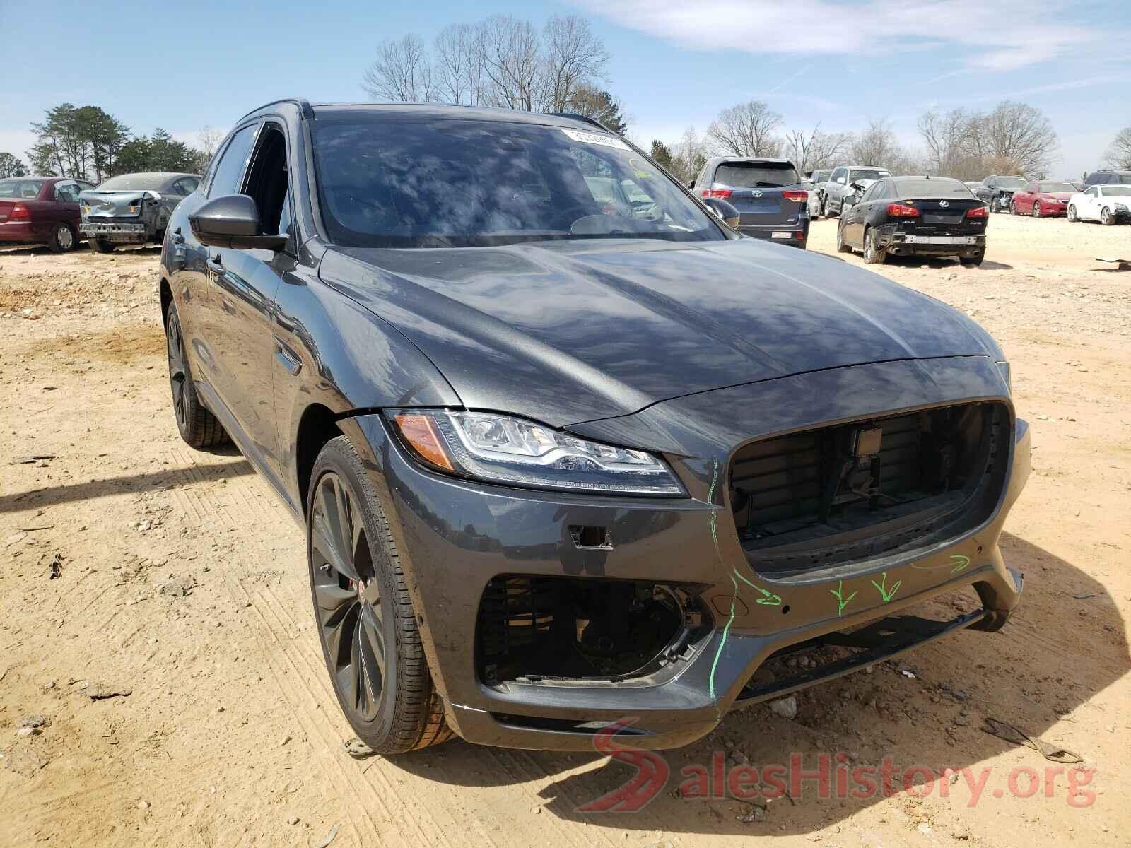 SADCM2FV3KA352491 2019 JAGUAR F-PACE