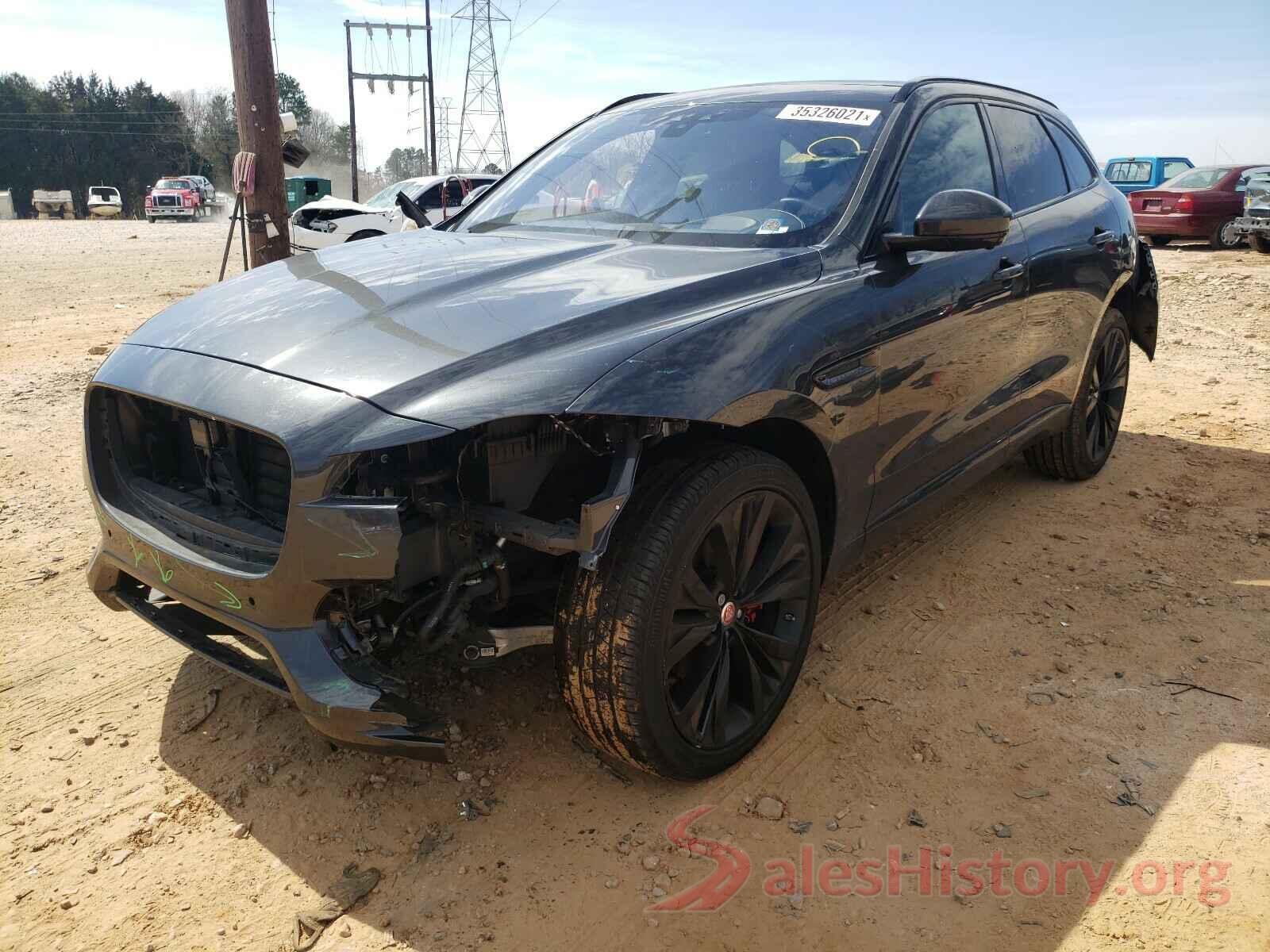 SADCM2FV3KA352491 2019 JAGUAR F-PACE