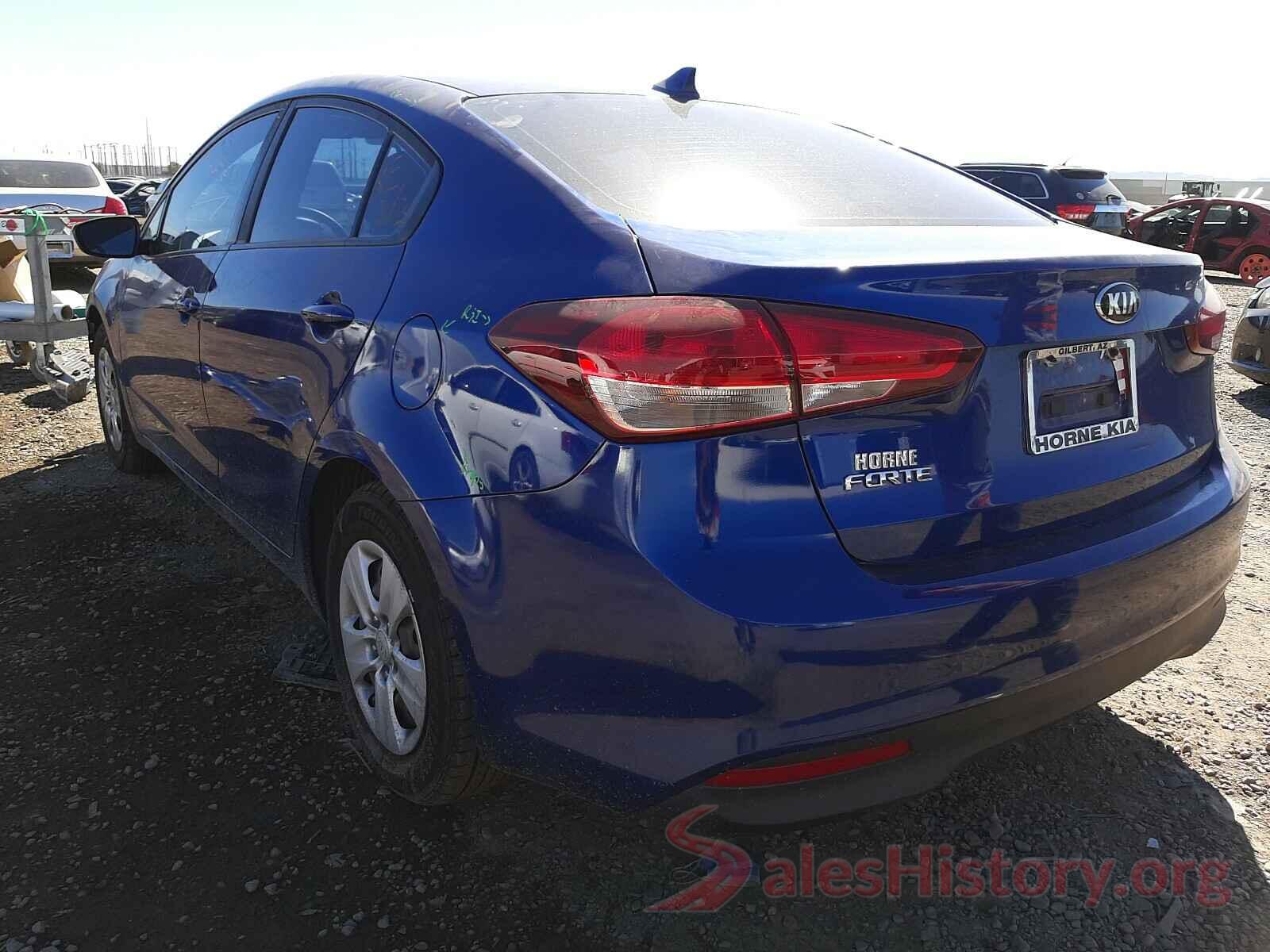 3KPFK4A7XHE123945 2017 KIA FORTE