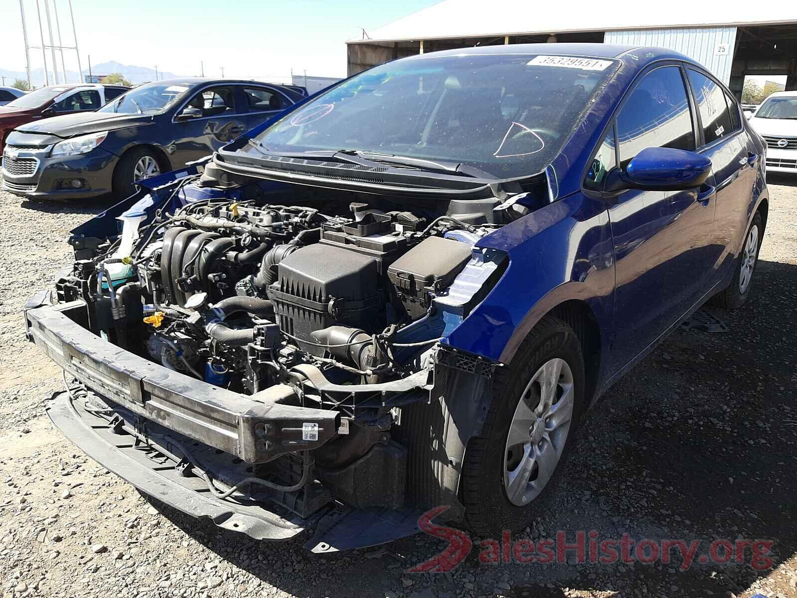 3KPFK4A7XHE123945 2017 KIA FORTE