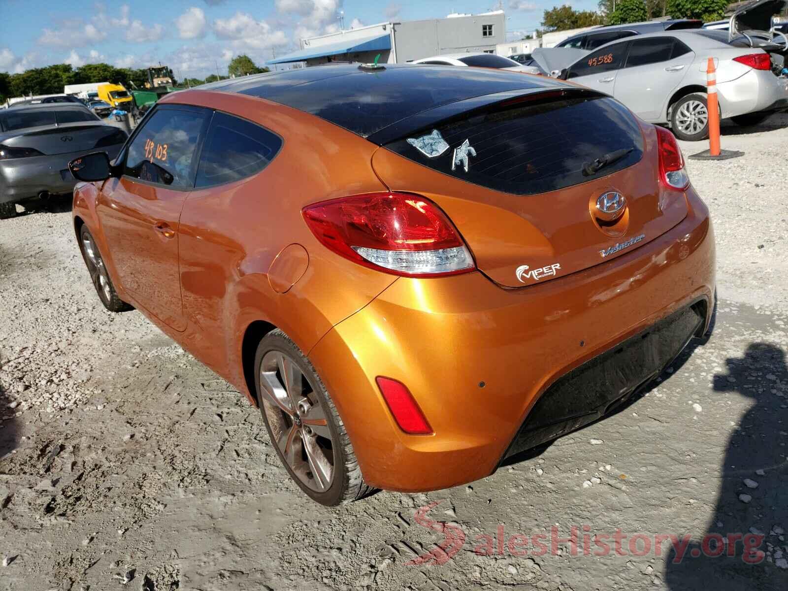 KMHTC6AD3GU293870 2016 HYUNDAI VELOSTER