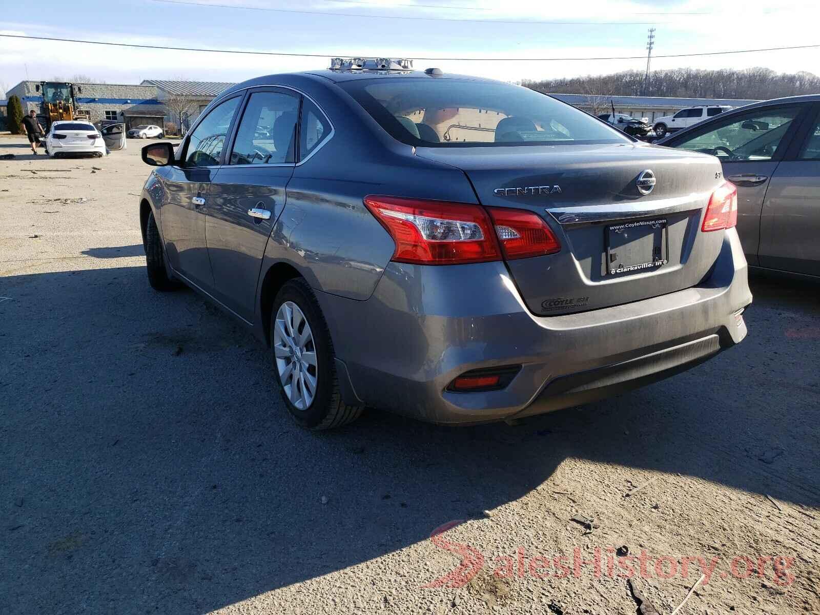 3N1AB7AP3HY321117 2017 NISSAN SENTRA