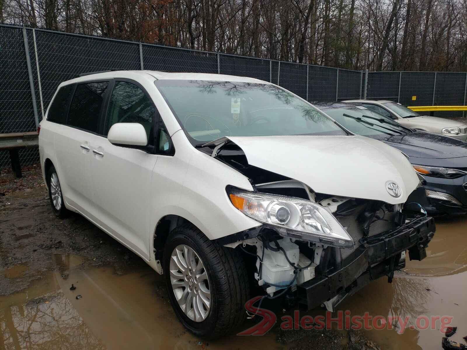 5TDYK3DC1GS738125 2016 TOYOTA SIENNA