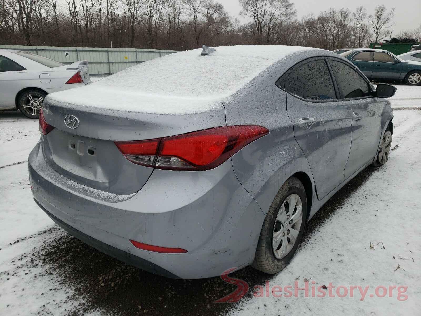 5NPDH4AE9GH740249 2016 HYUNDAI ELANTRA