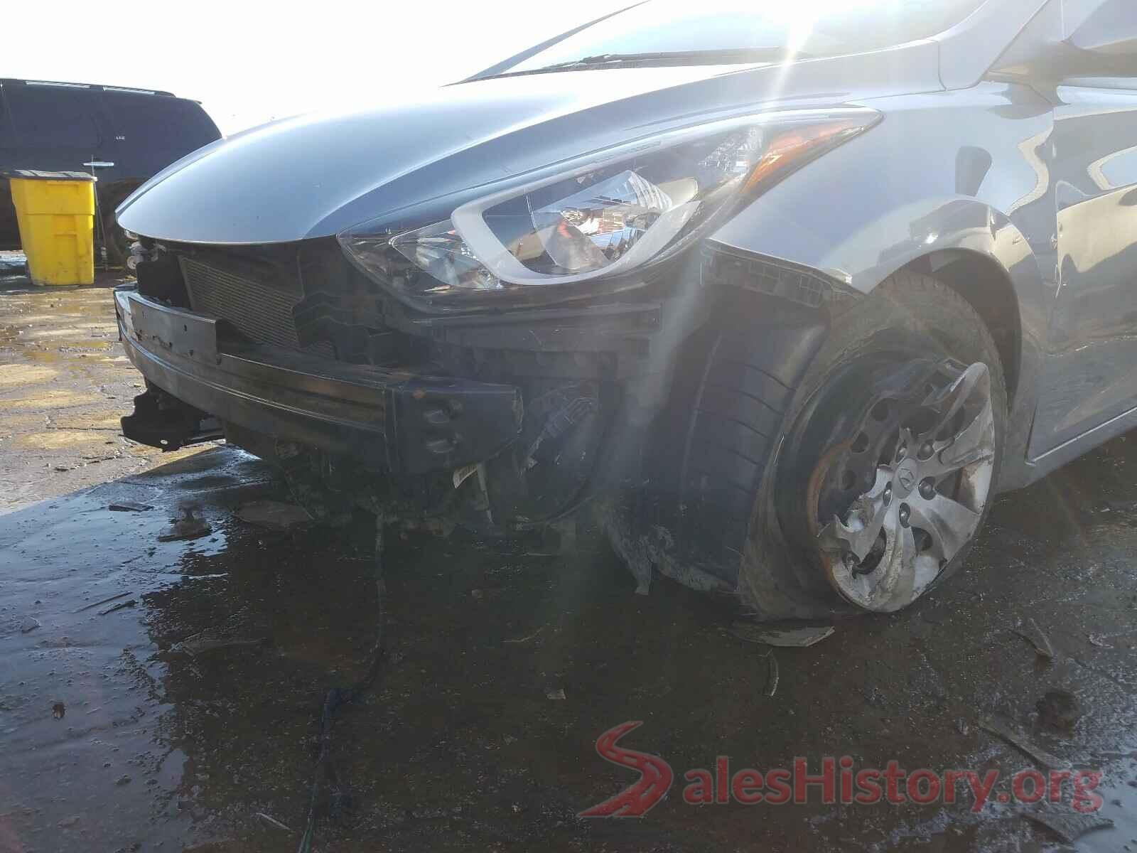 5NPDH4AE9GH740249 2016 HYUNDAI ELANTRA