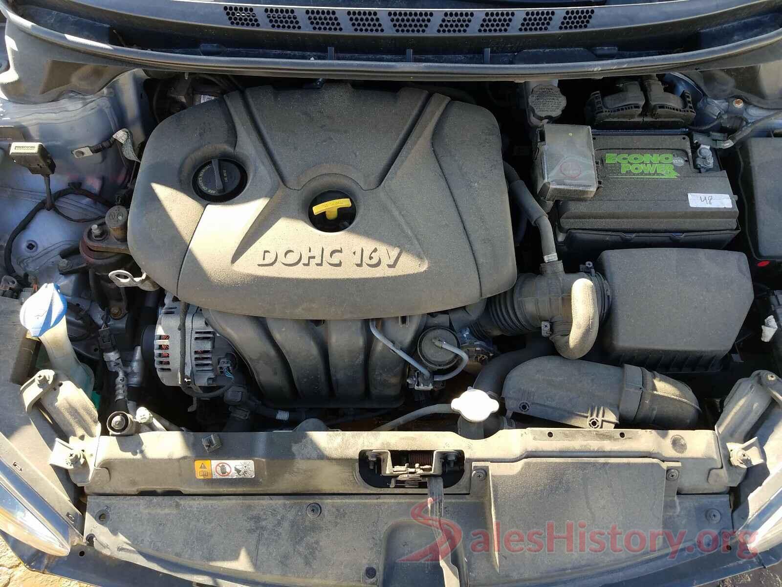 5NPDH4AE9GH740249 2016 HYUNDAI ELANTRA