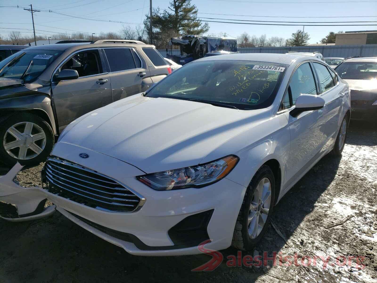 3FA6P0HD2KR238647 2019 FORD FUSION