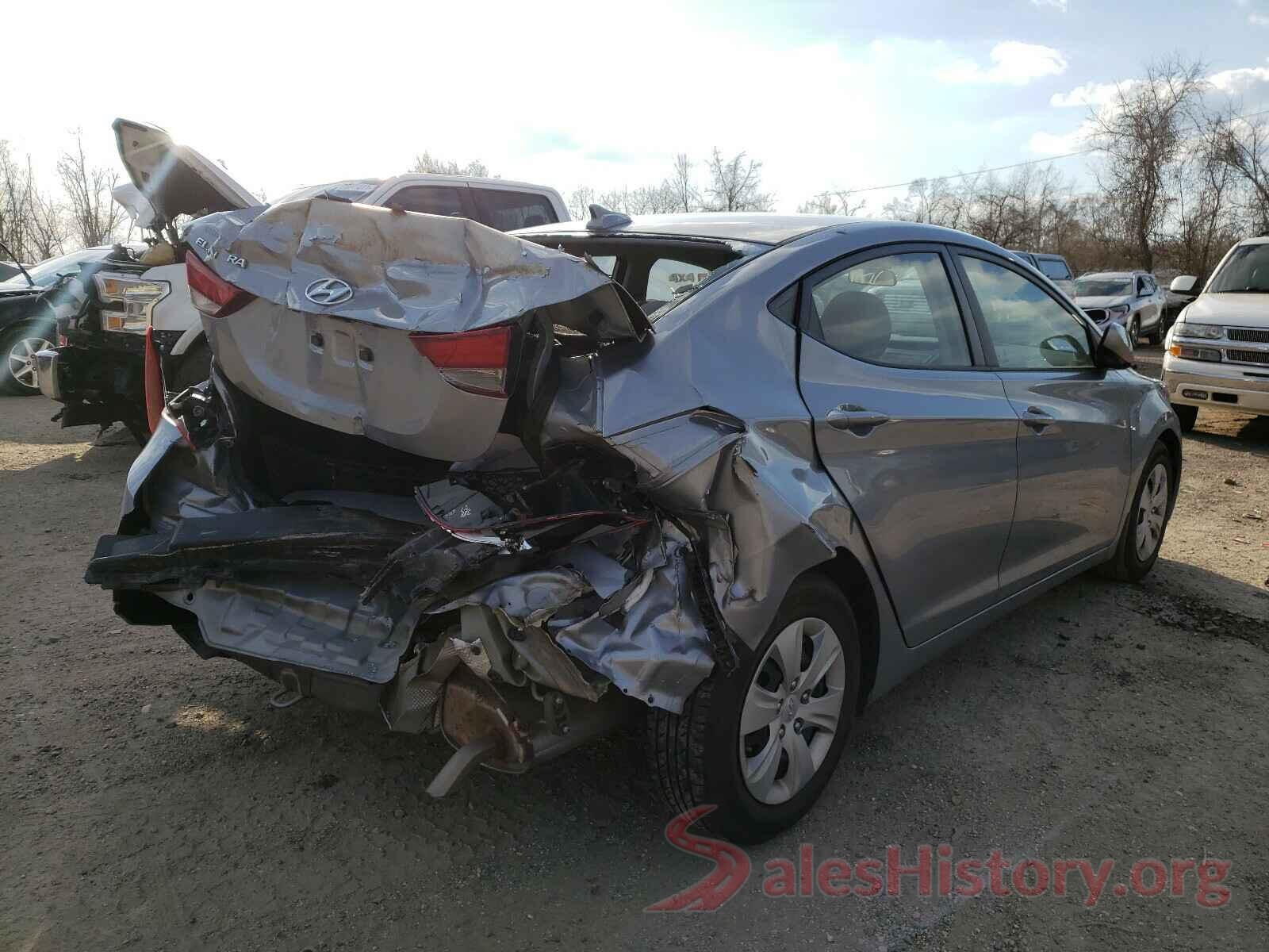 5NPDH4AE0GH733366 2016 HYUNDAI ELANTRA