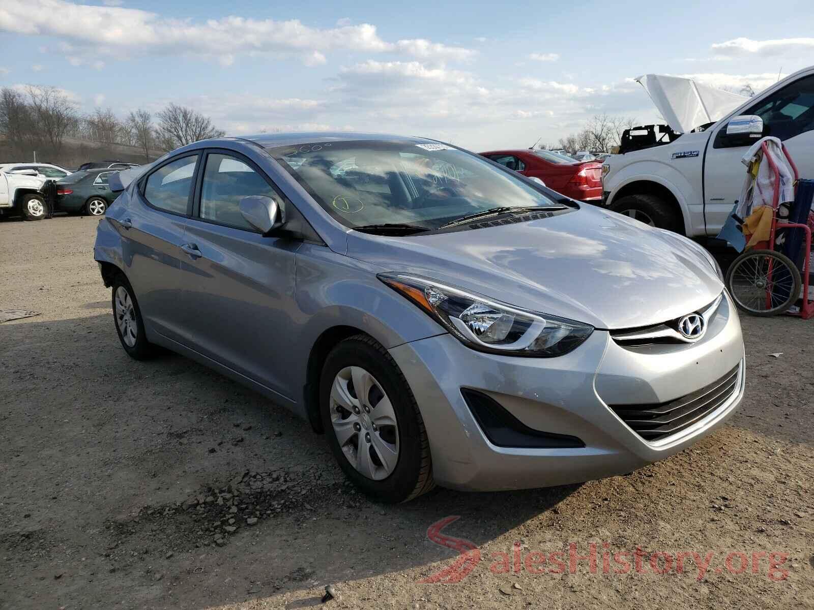 5NPDH4AE0GH733366 2016 HYUNDAI ELANTRA