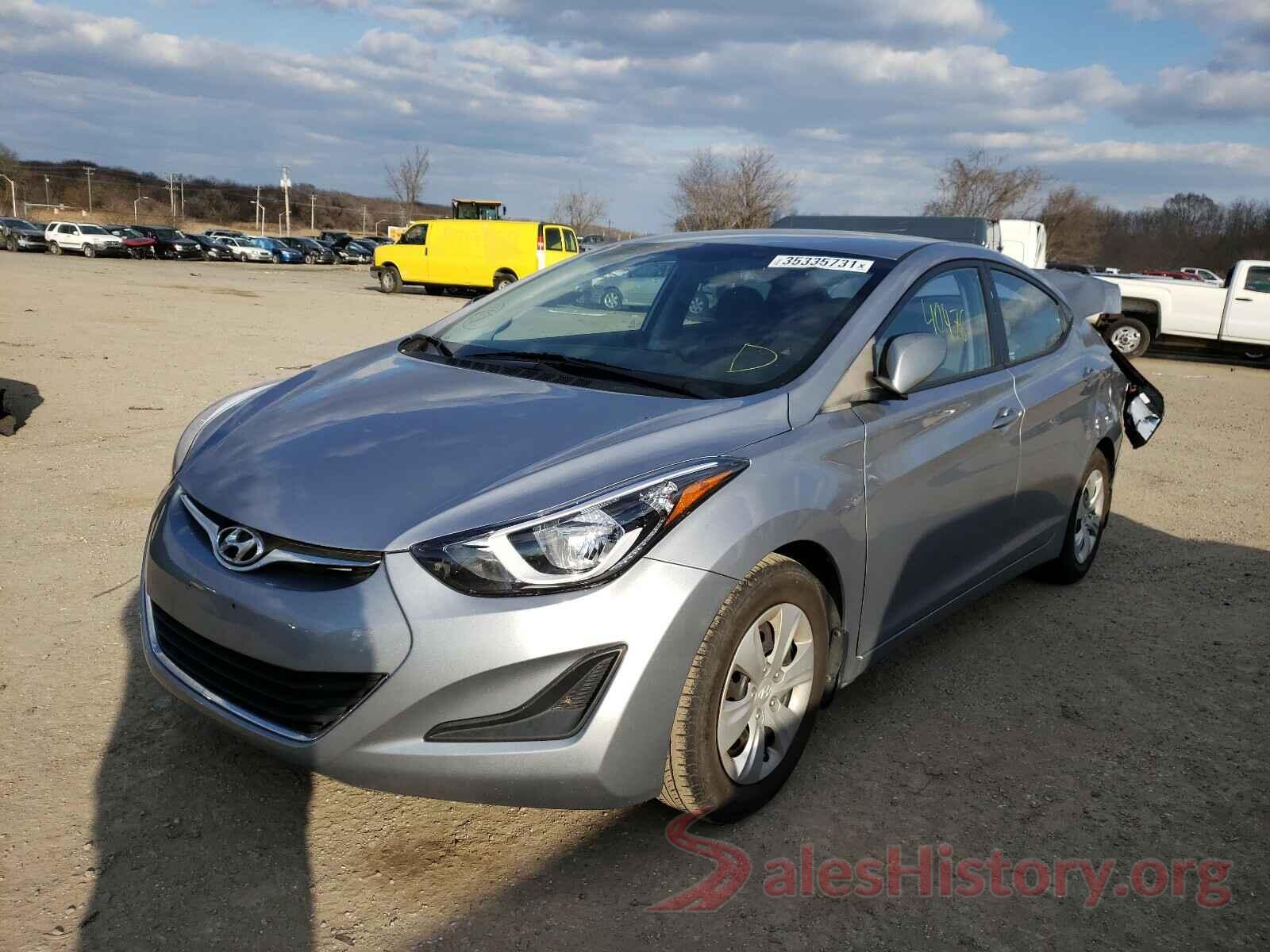 5NPDH4AE0GH733366 2016 HYUNDAI ELANTRA