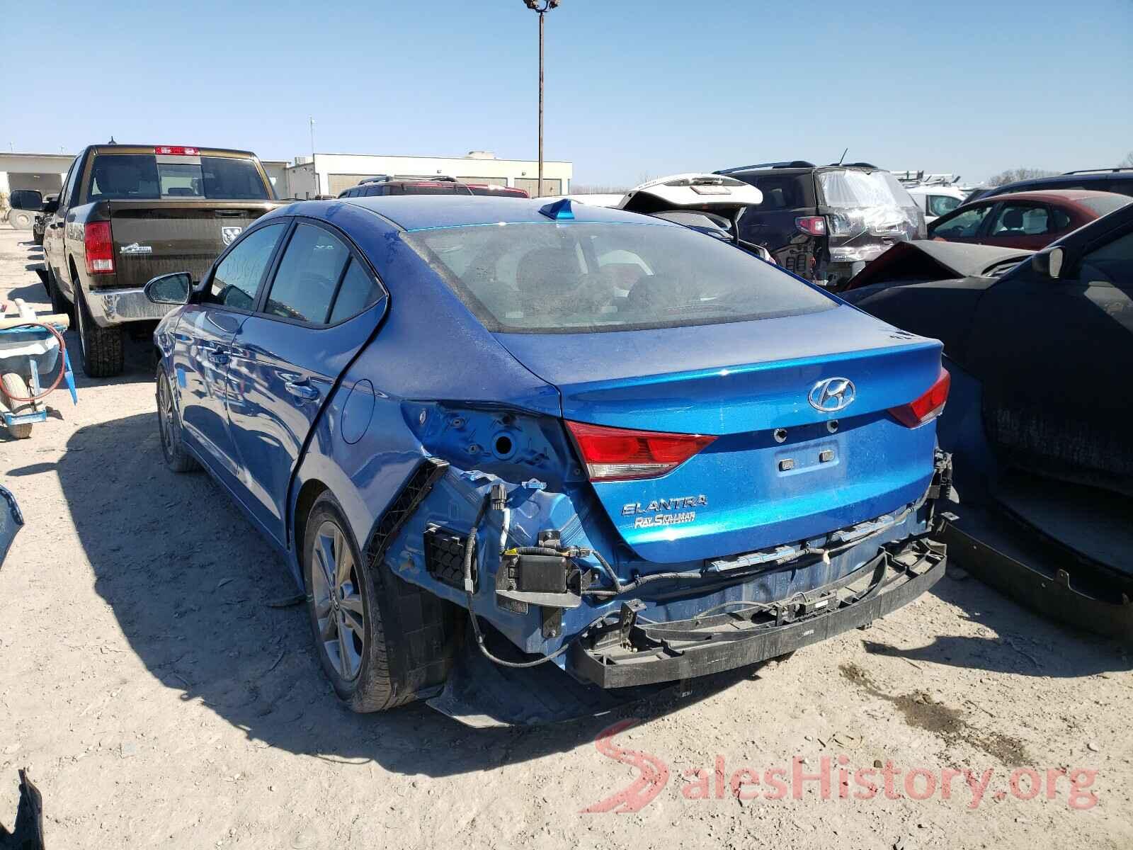 KMHD84LF0HU273408 2017 HYUNDAI ELANTRA