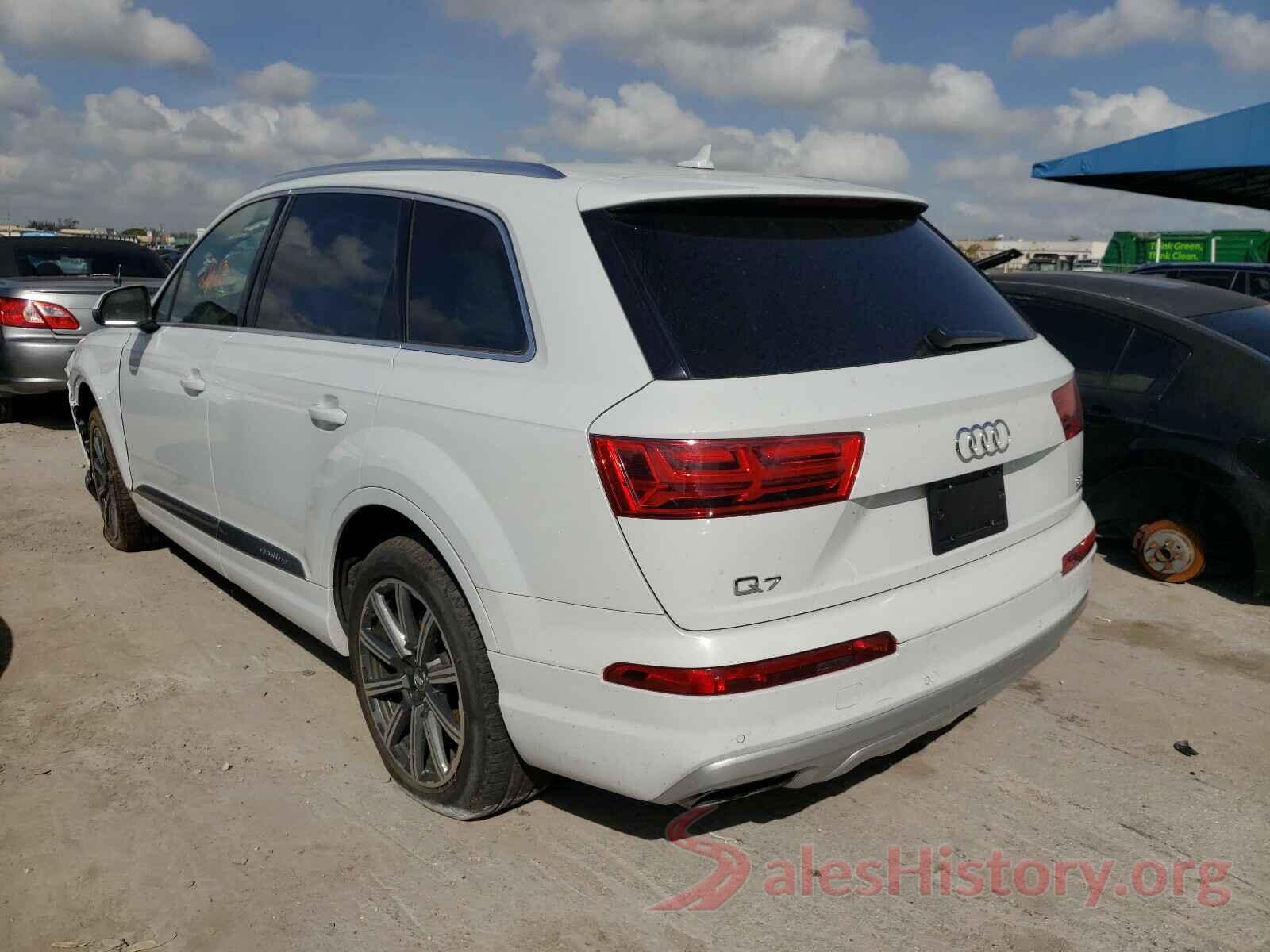 WA1LAAF72HD018180 2017 AUDI Q7