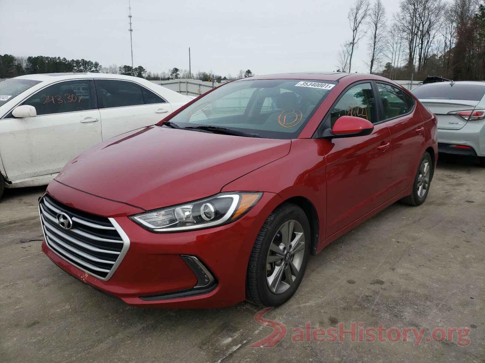 KMHD84LF1HU237467 2017 HYUNDAI ELANTRA