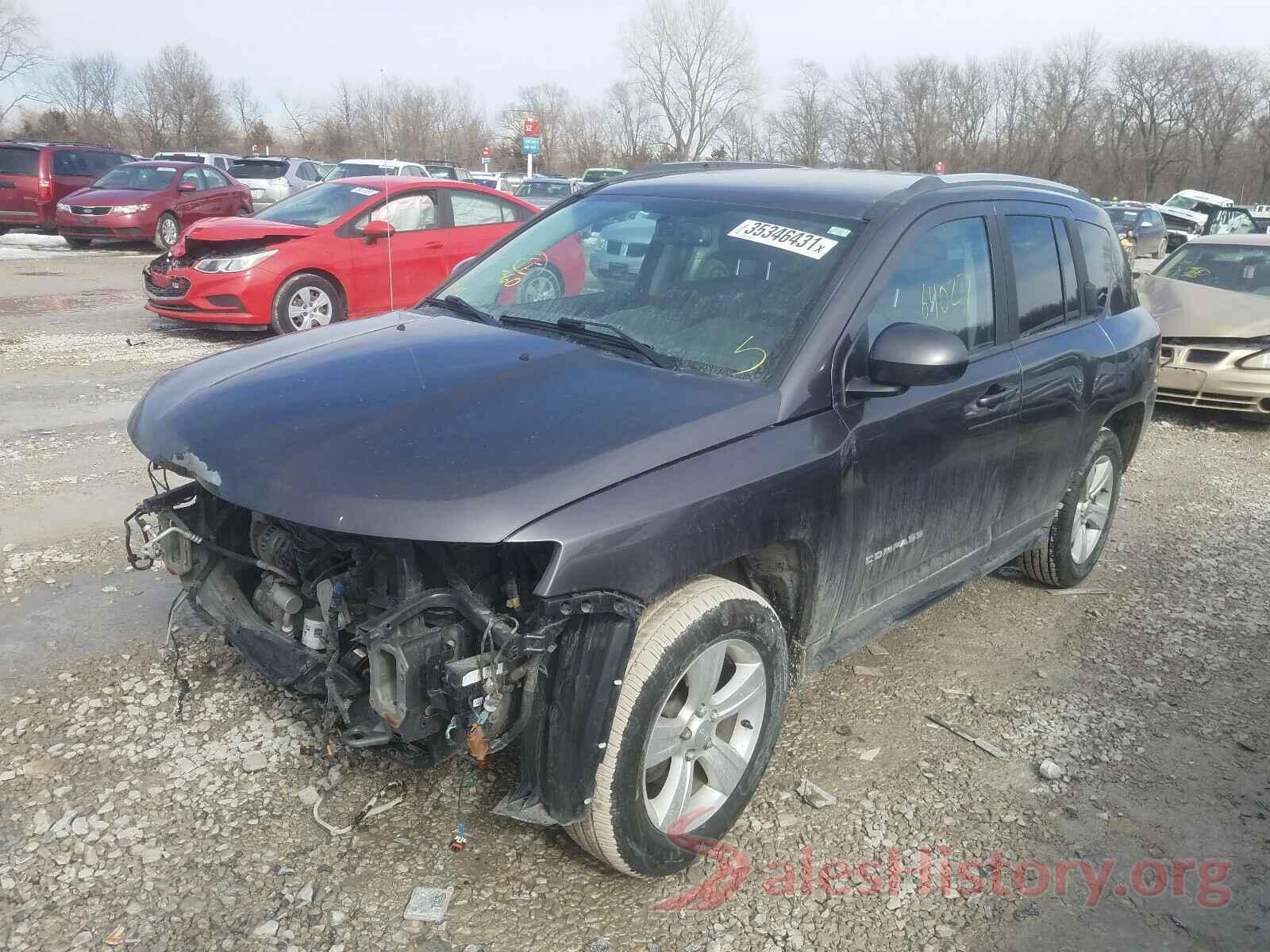 1C4NJDEB0HD162316 2017 JEEP COMPASS