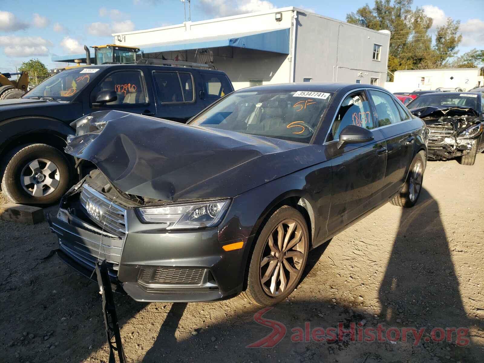 WAUGMAF40KA066366 2019 AUDI A4