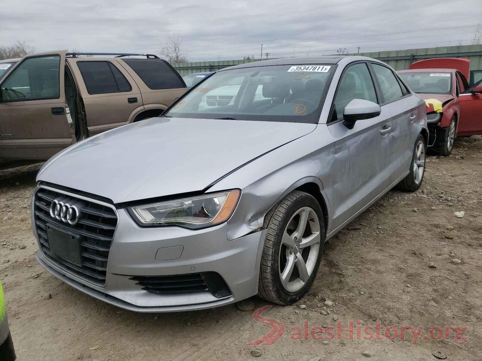 WAUB8GFF9G1037605 2016 AUDI A3