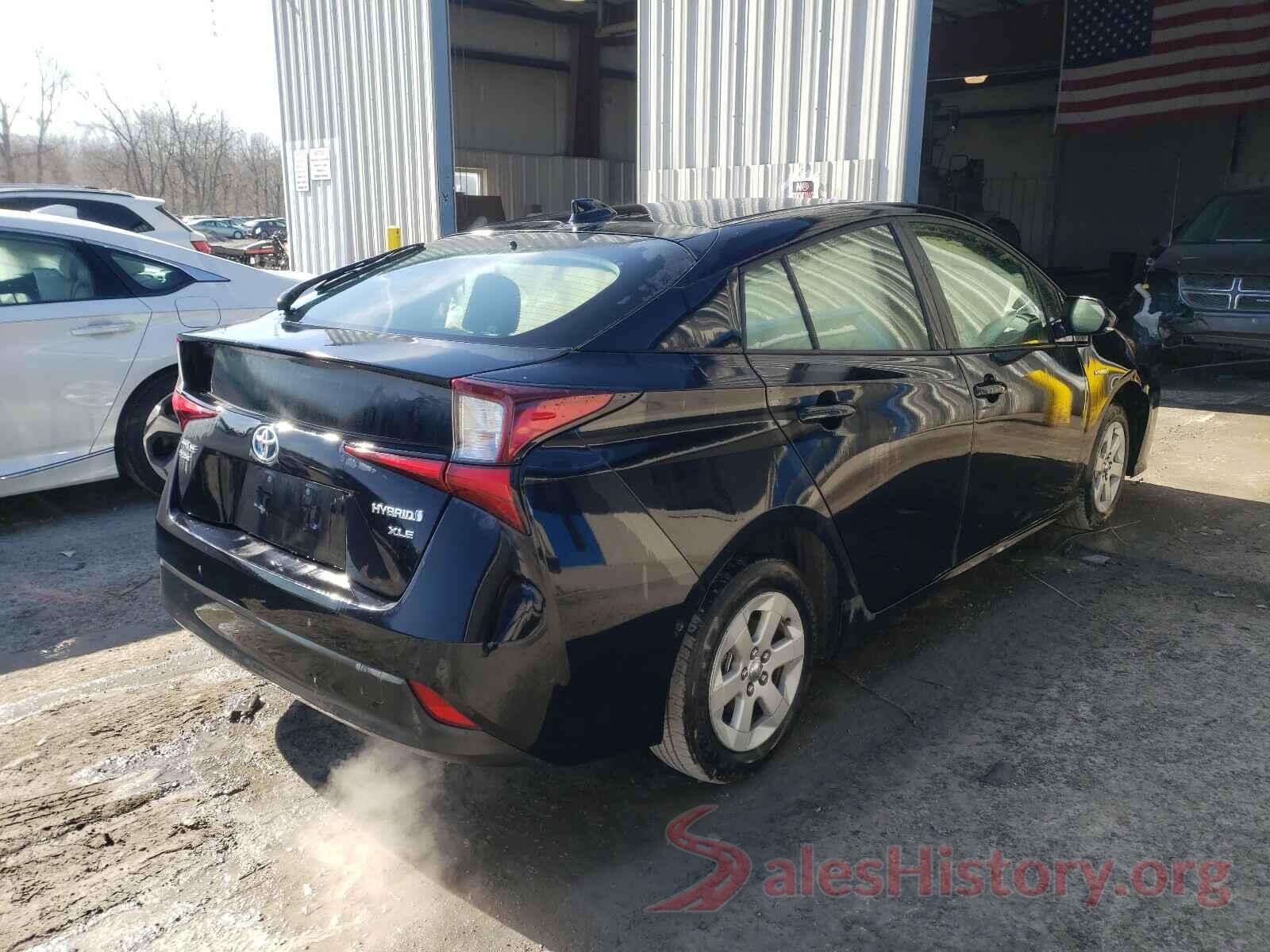 JTDL9RFU4L3018005 2020 TOYOTA PRIUS