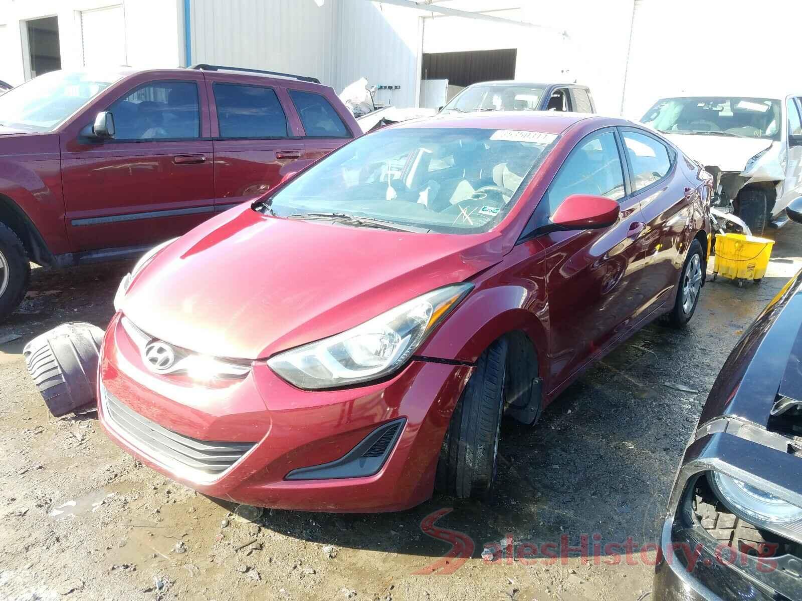 5NPDH4AE9GH784932 2016 HYUNDAI ELANTRA