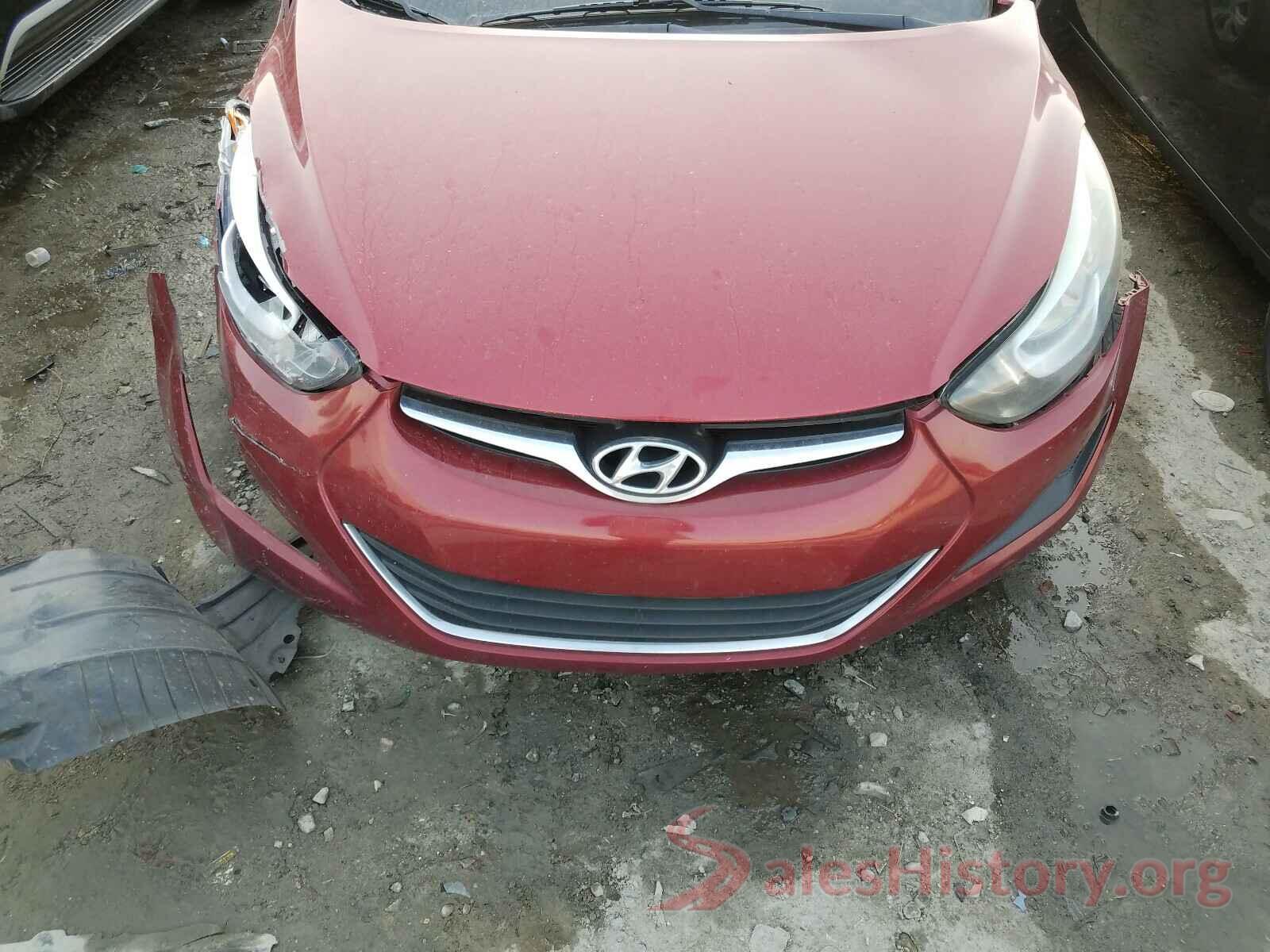 5NPDH4AE9GH784932 2016 HYUNDAI ELANTRA