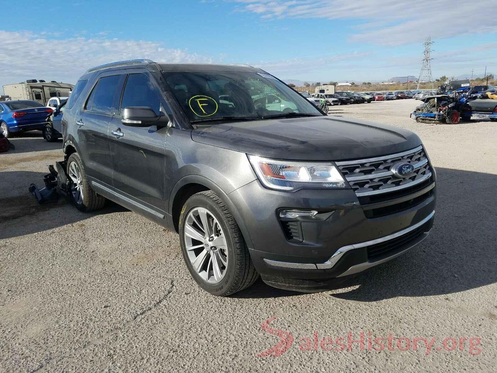 1FM5K7F82JGB10929 2018 FORD EXPLORER