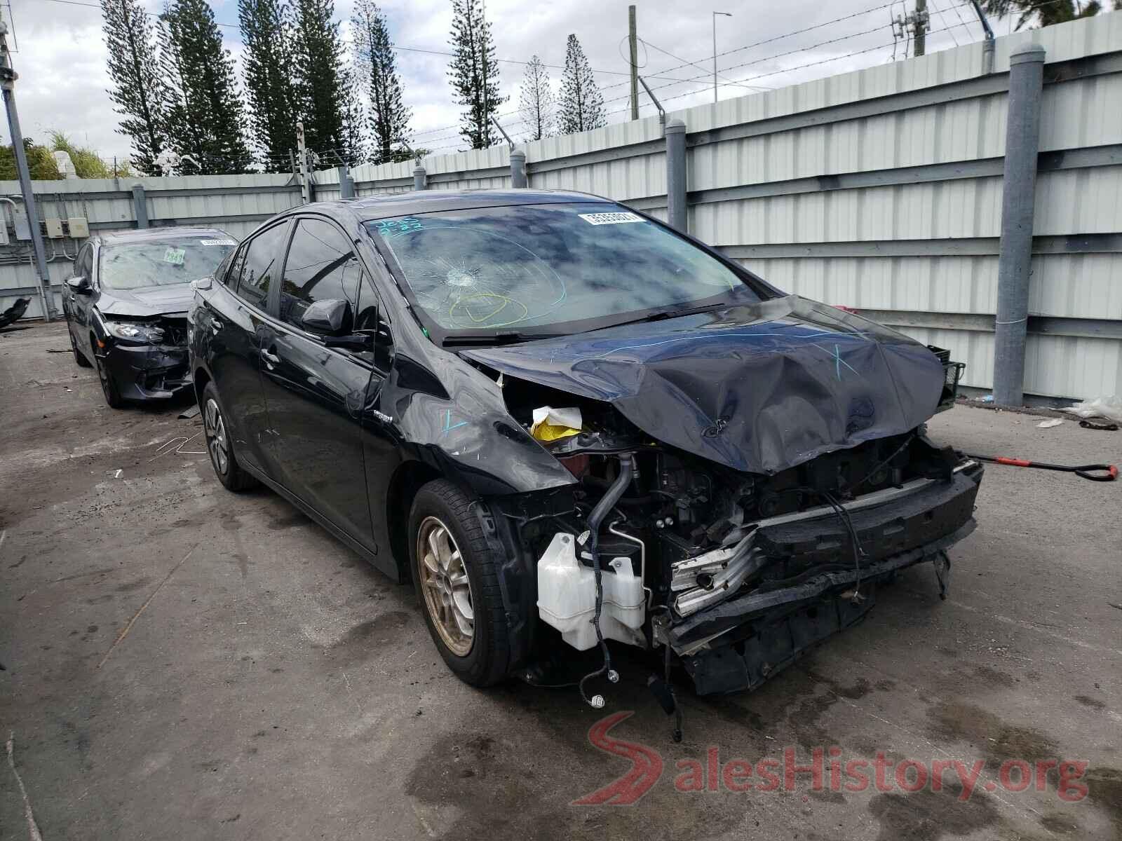 JTDKARFU2H3047609 2017 TOYOTA PRIUS