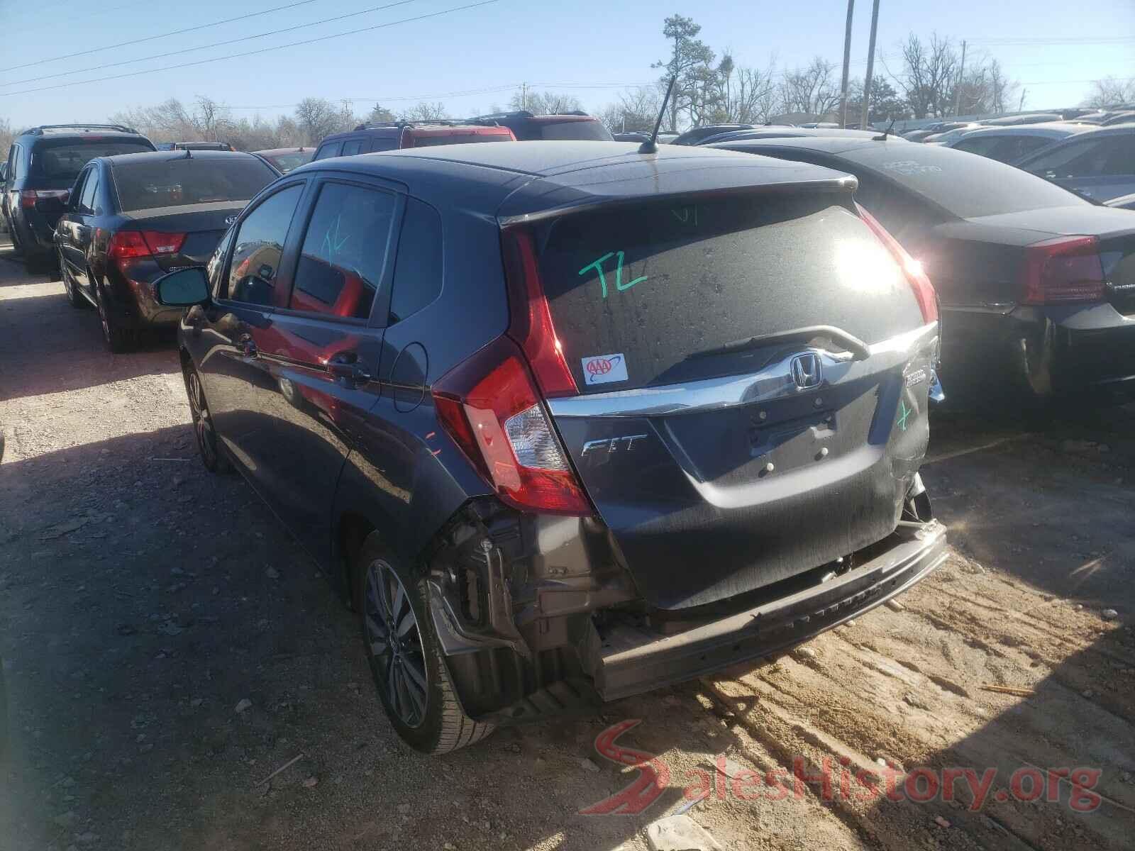 JHMGK5H74HS016319 2017 HONDA FIT