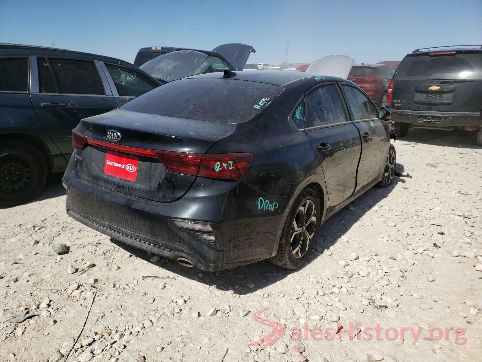 3KPF24AD9LE241435 2020 KIA FORTE